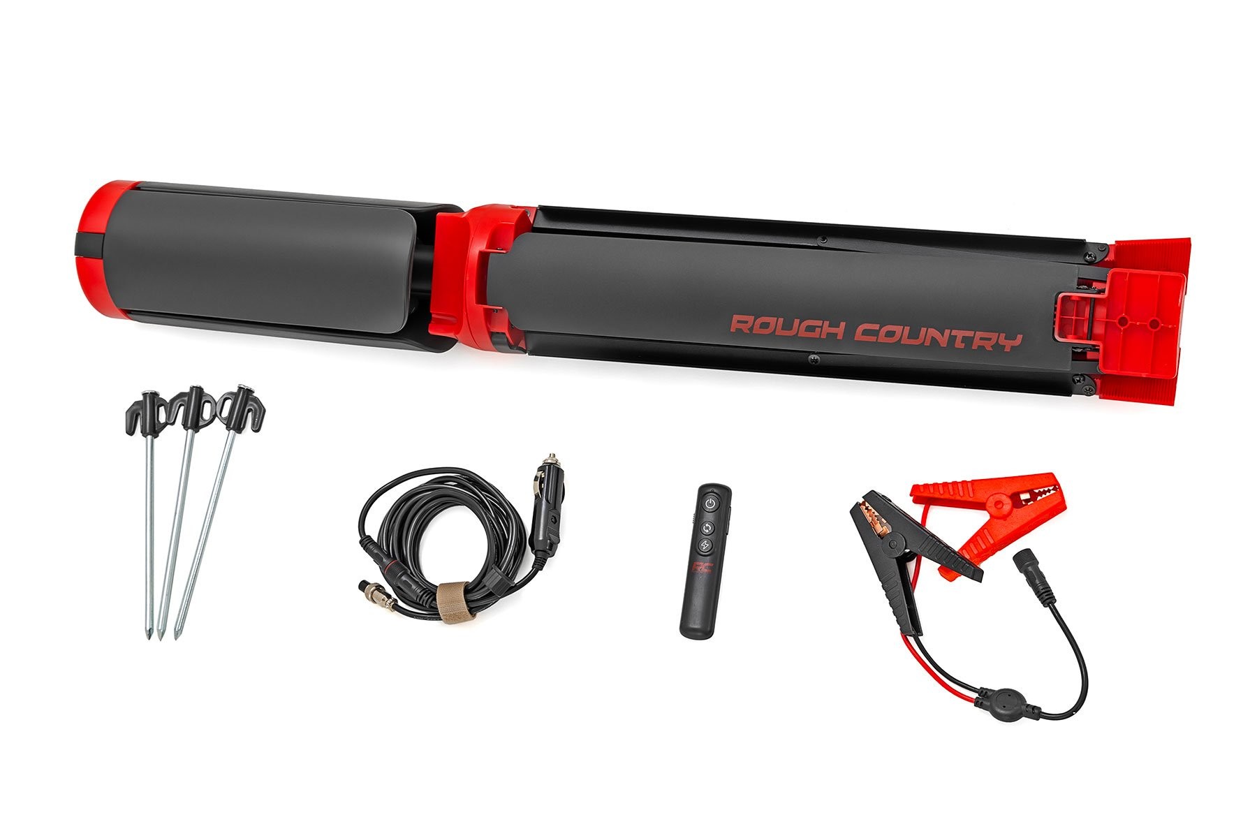 Rough Country Telescoping Campsite LED Light Kit w/Tripod (12v | 9500 Lumens)