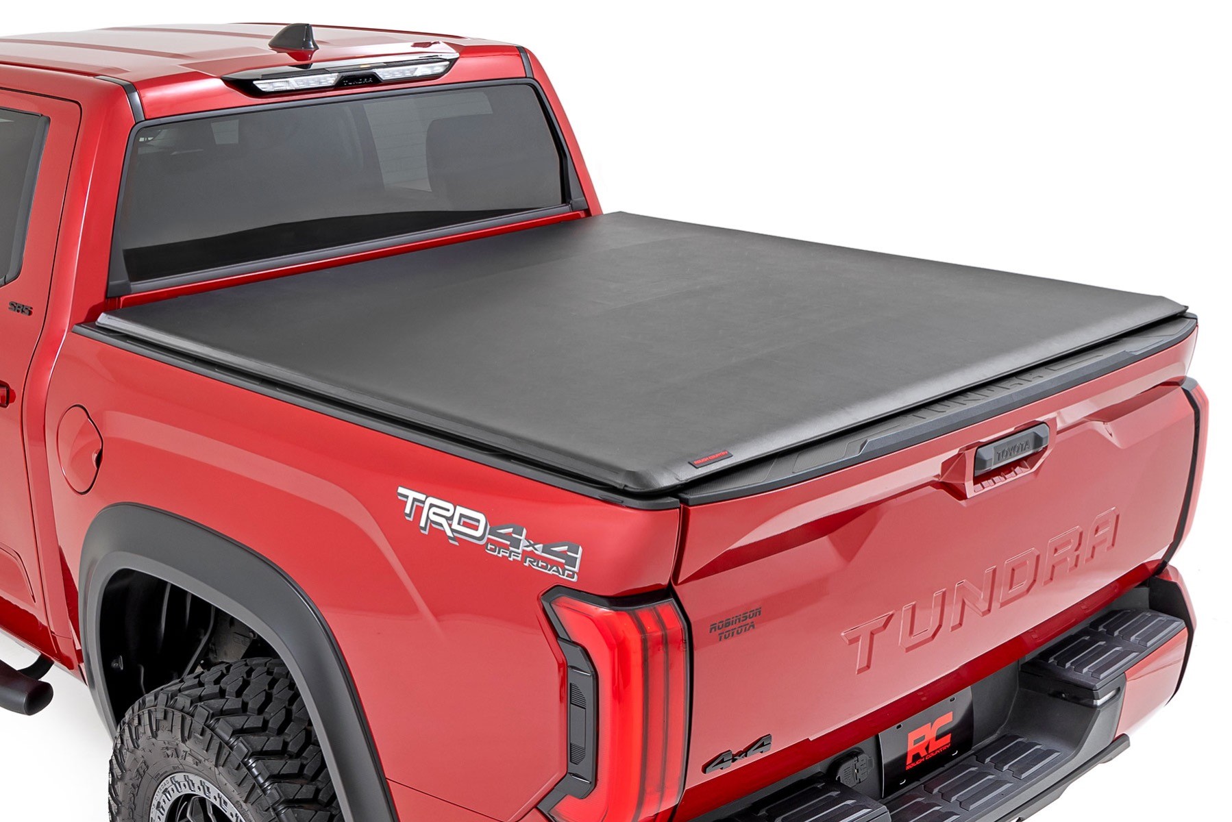 Rough Country Soft Roll Up Bed Cover | 6'7" Bed | Toyota Tundra 2WD/4WD (2022-2025)