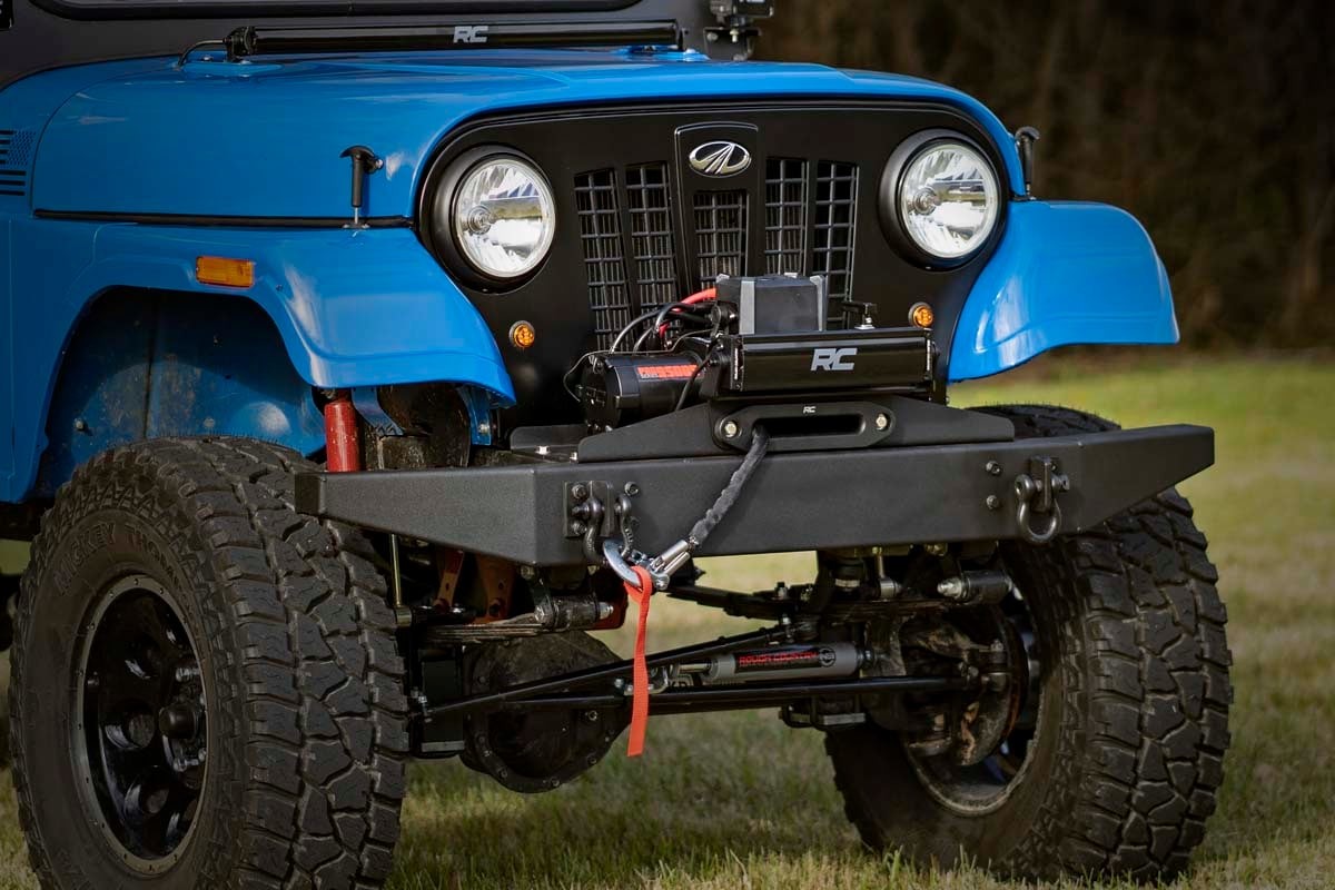 Rough Country Winch Plate | PRO12000 | Mahindra Roxor