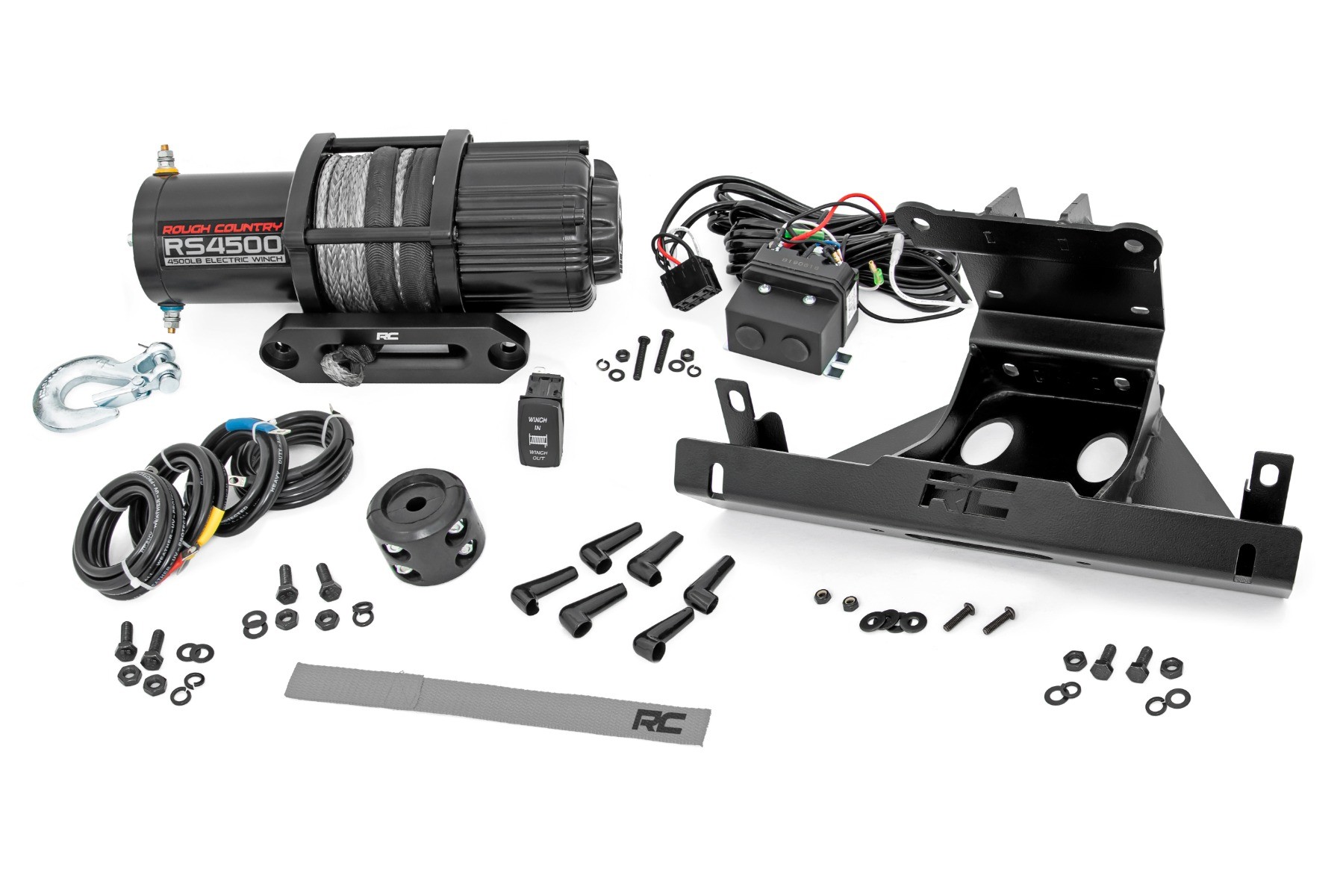 Rough Country Winch Mount | RS4500S | Can-Am Maverick X3