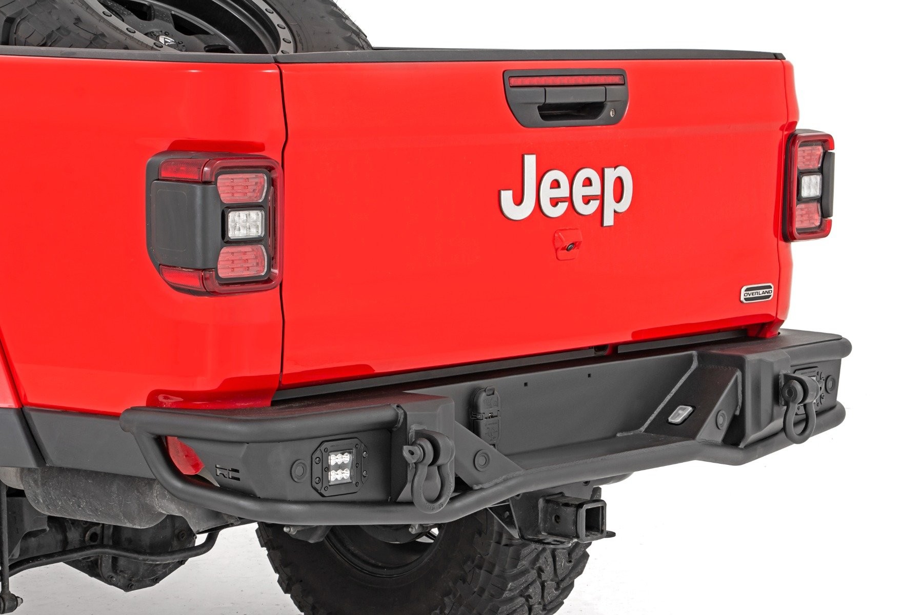Rough Country Rear Bumper | Tubular | Jeep Gladiator JT 4WD (2020-2025)