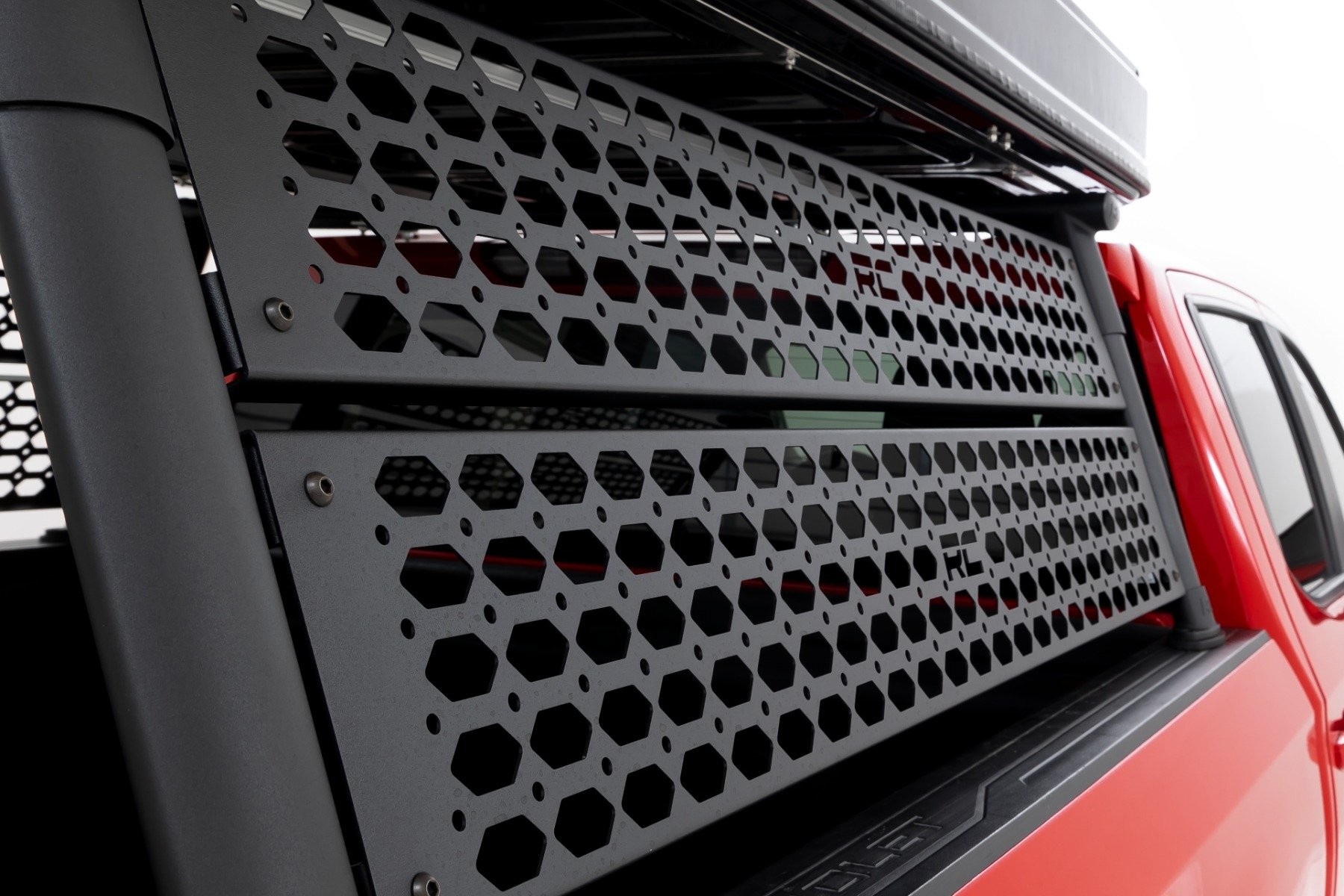 Rough Country Bed Rack Molle Panel | Chevy Silverado 1500 2WD/4WD (2019-2025 & Classic)