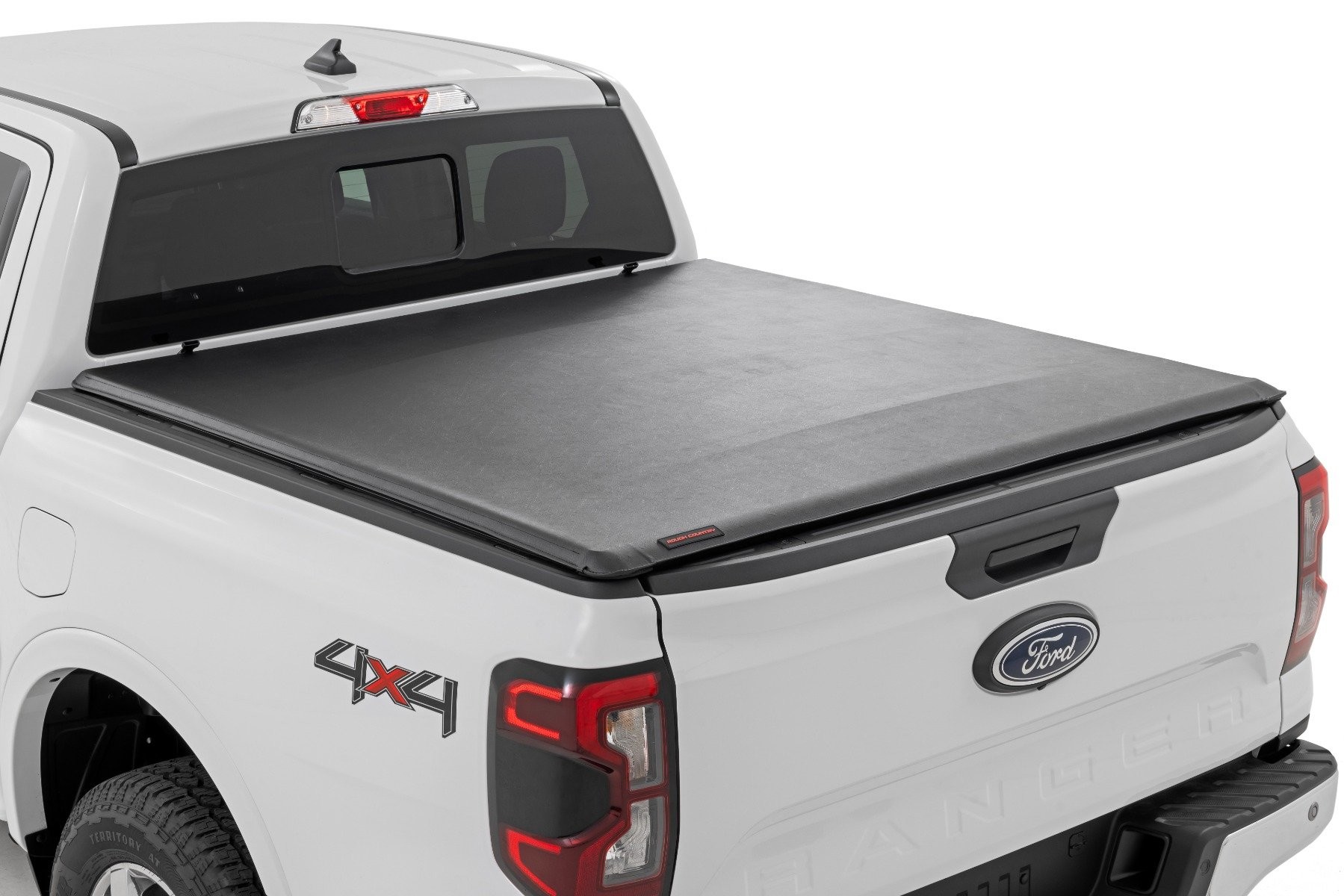 Rough Country Soft Roll Up Bed Cover | 5' Bed | Ford Ranger 2WD/4WD (2024-2025)