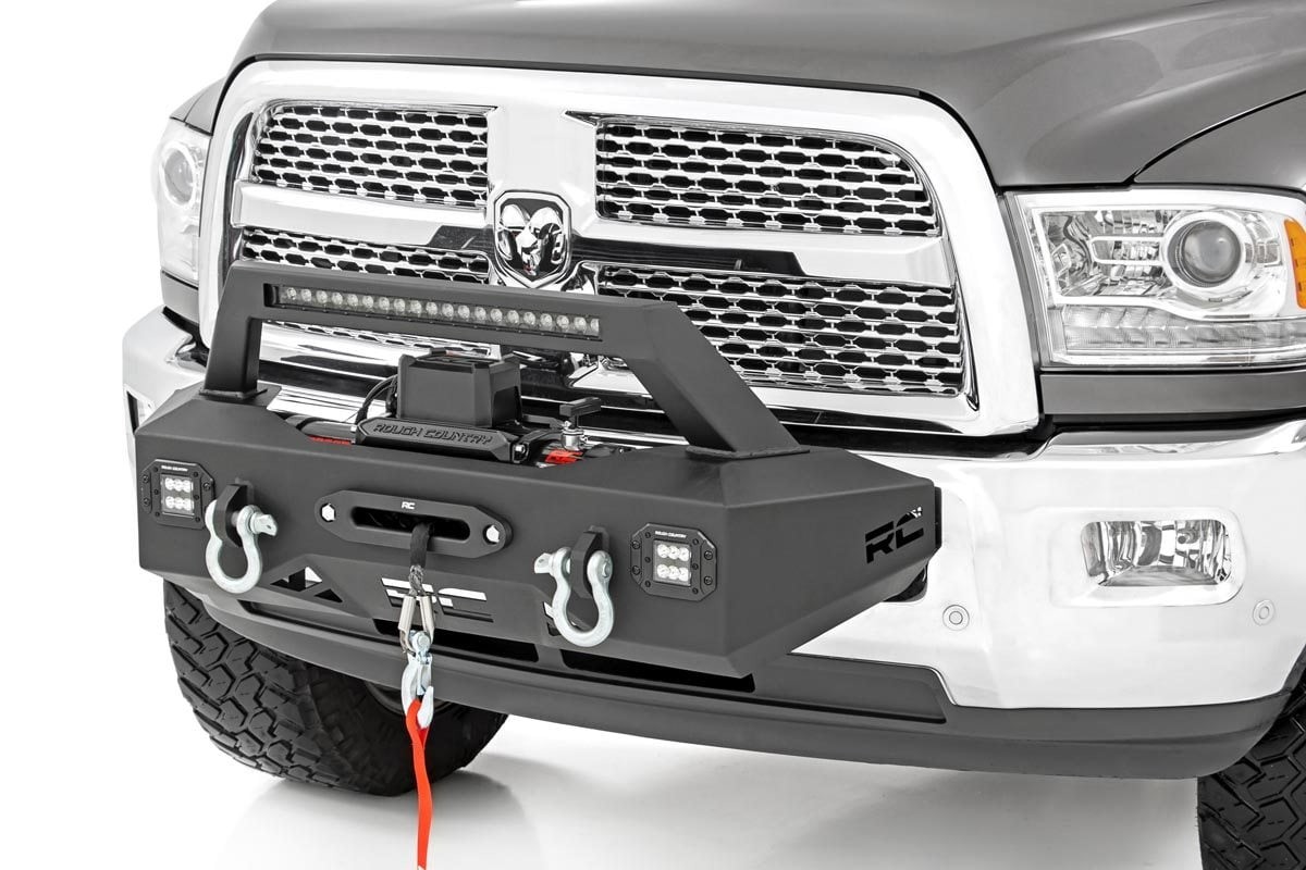 Rough Country EXO Winch Mount Kit | Ram 2500 2WD/4WD (2014-2018)