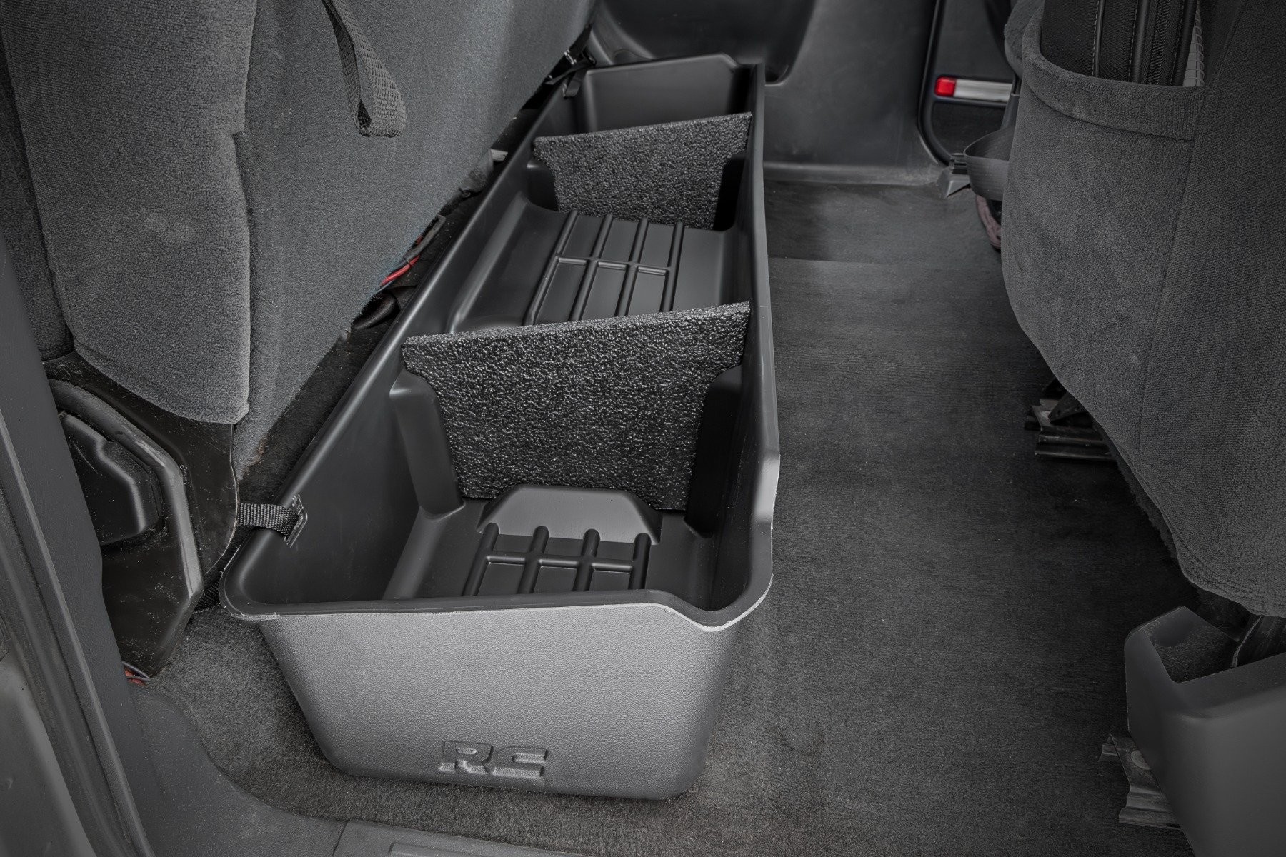 Rough Country Under Seat Storage | Extended Cab | Chevy/GMC 1500 (99-06 & Classic)