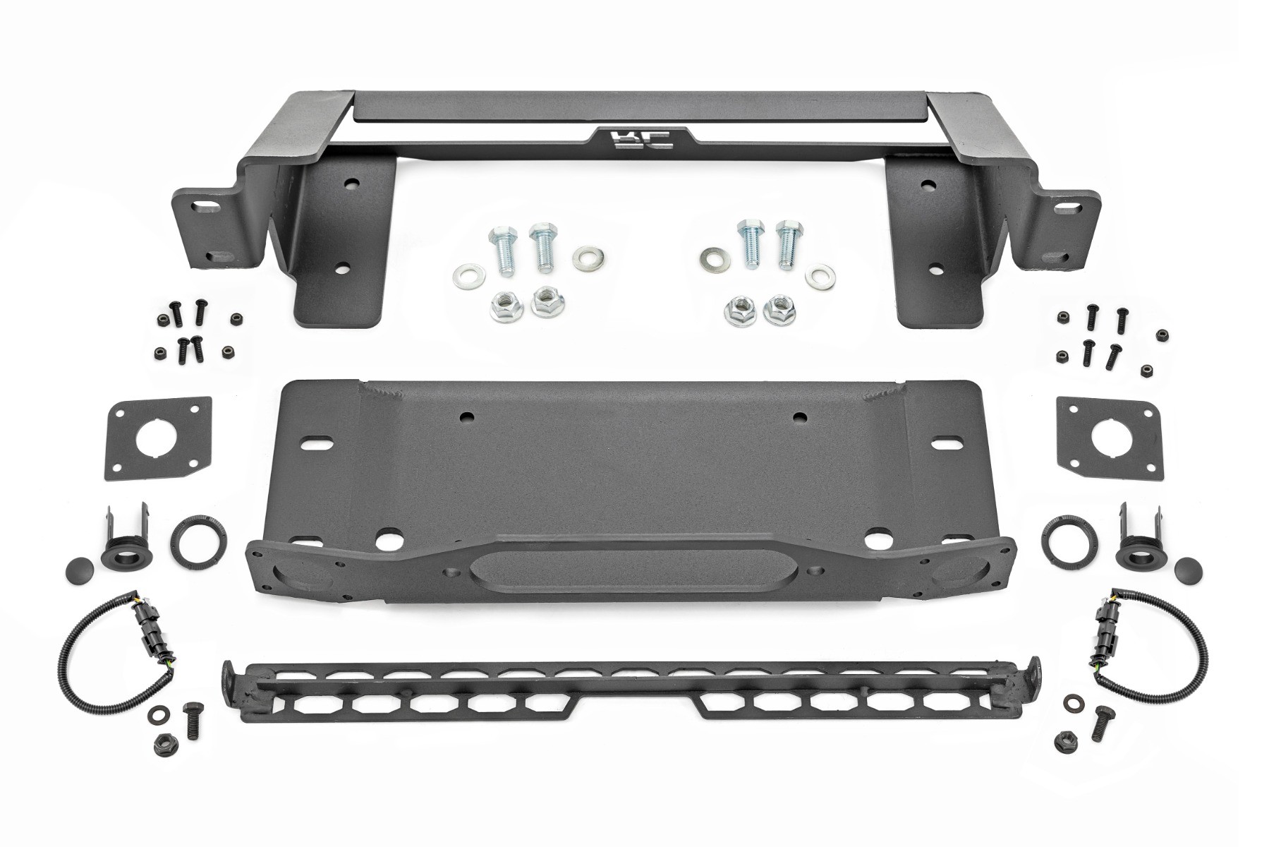 Rough Country High Winch Mount | All Models | Ford Bronco 4WD (2021-2025)
