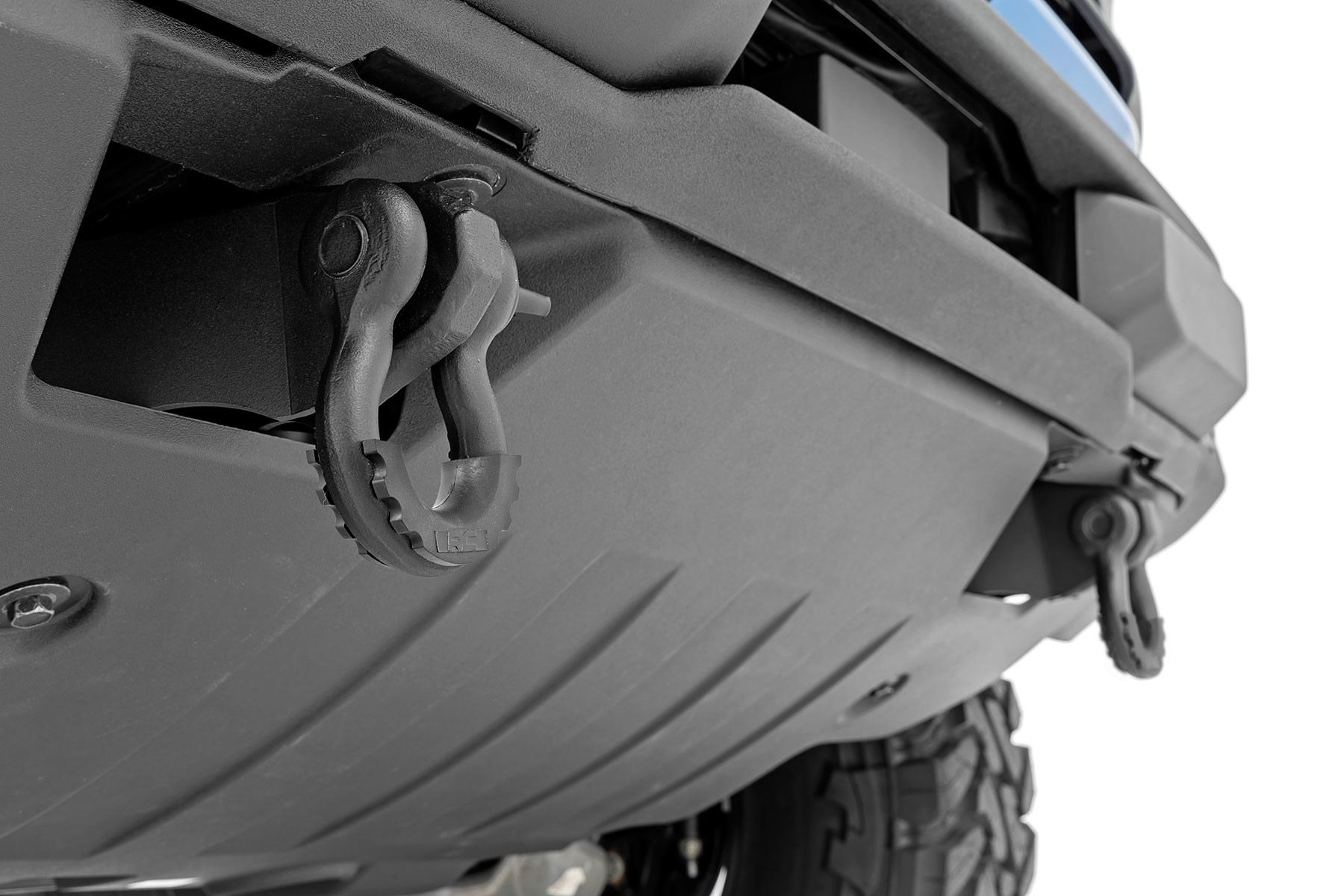 Rough Country Tow Hook Brackets | D-Ring Combo | Ford Bronco 4WD (2021-2025)