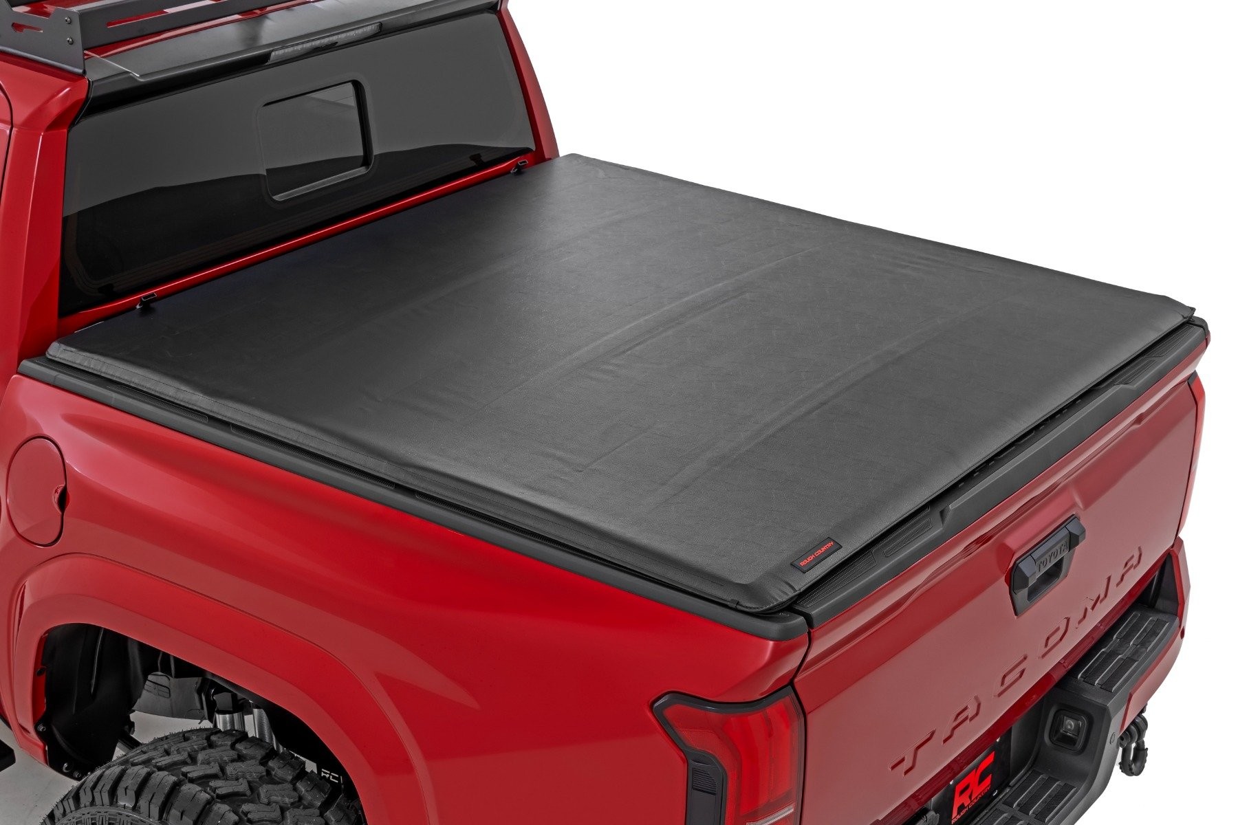 Rough Country Soft Roll Up Bed Cover | 5' Bed | Toyota Tacoma 2WD/4WD (2024-2025)