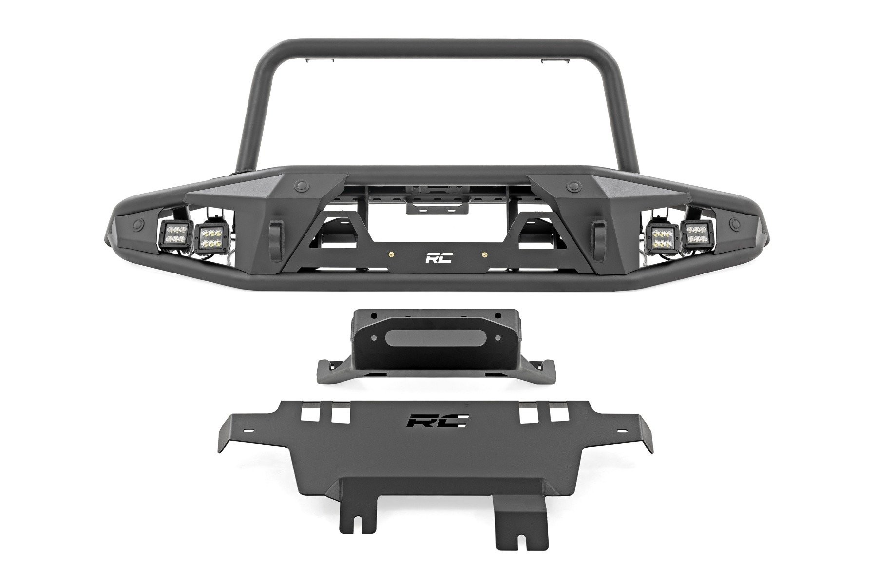 Rough Country Front Bumper | Tubular | Ford Bronco 4WD (2021-2025)