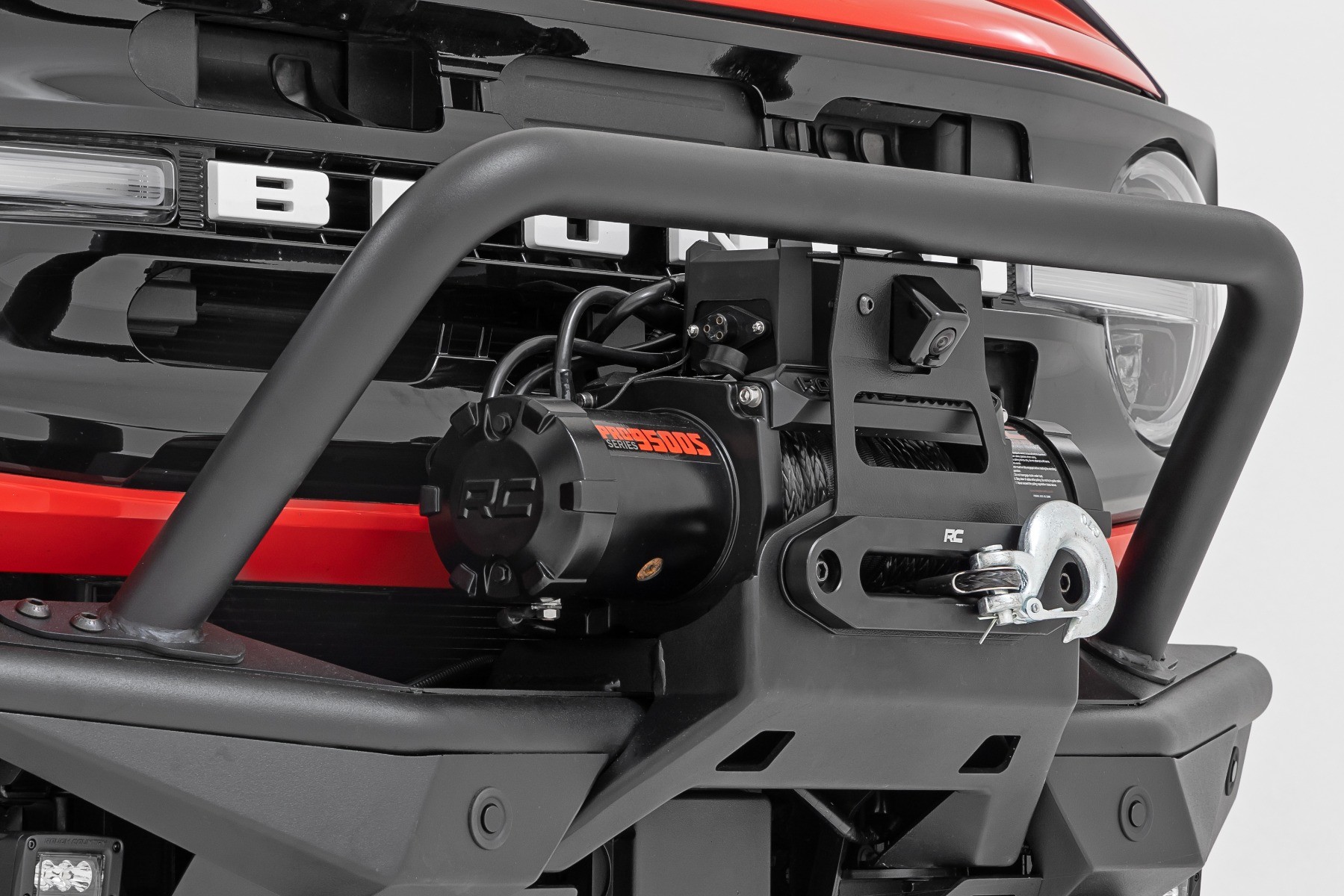 Rough Country Front Camera Relocation Bracket | Ford Bronco 4WD (2021-2025)