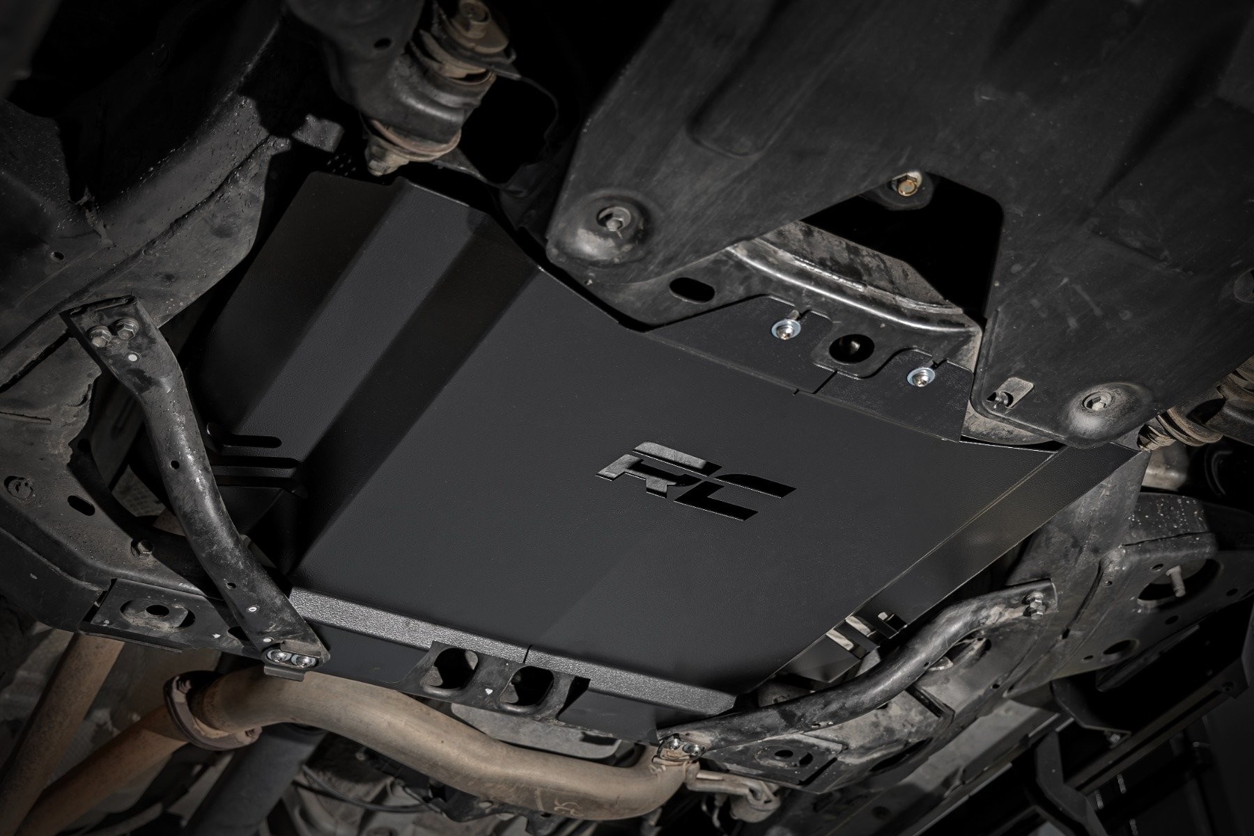 Rough Country Catalytic Converter Shield | Toyota Tacoma 4WD (2016-2023)