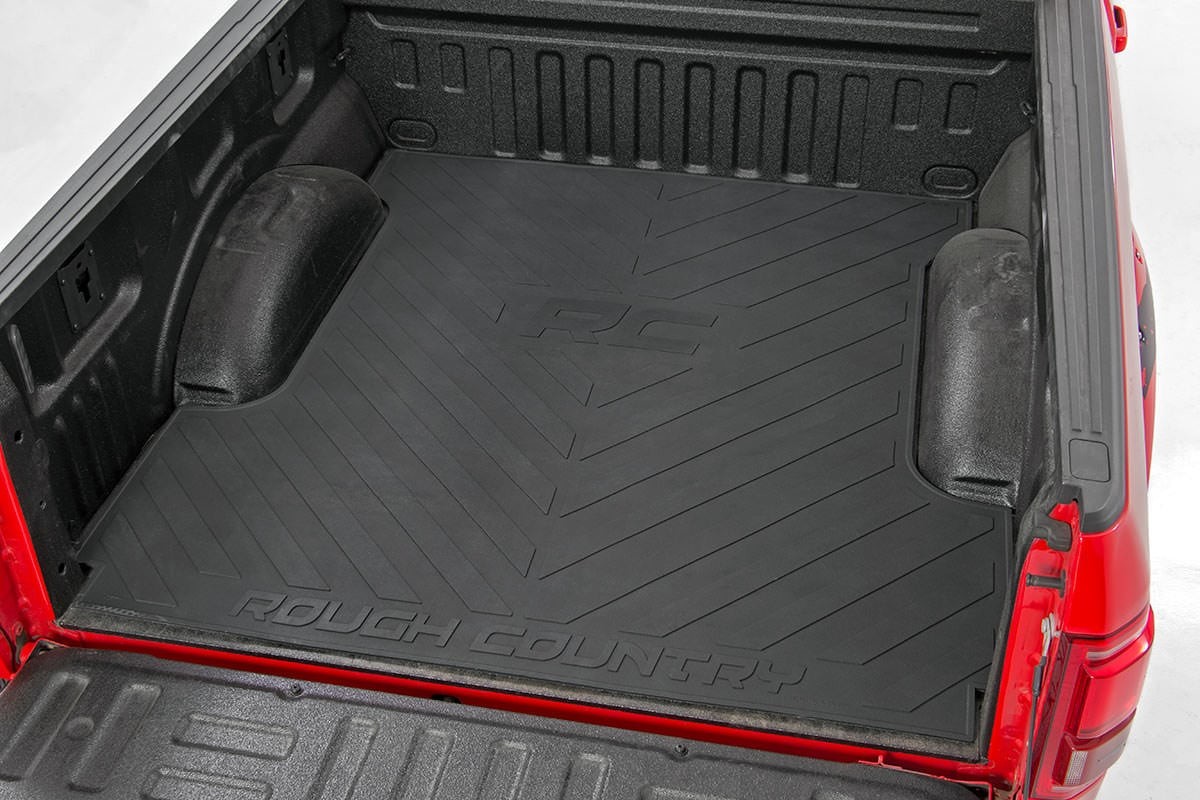 Rough Country Bed Mat | 5'7" Bed | RC Logo | Ford F-150 2WD/4WD (2004-2014)