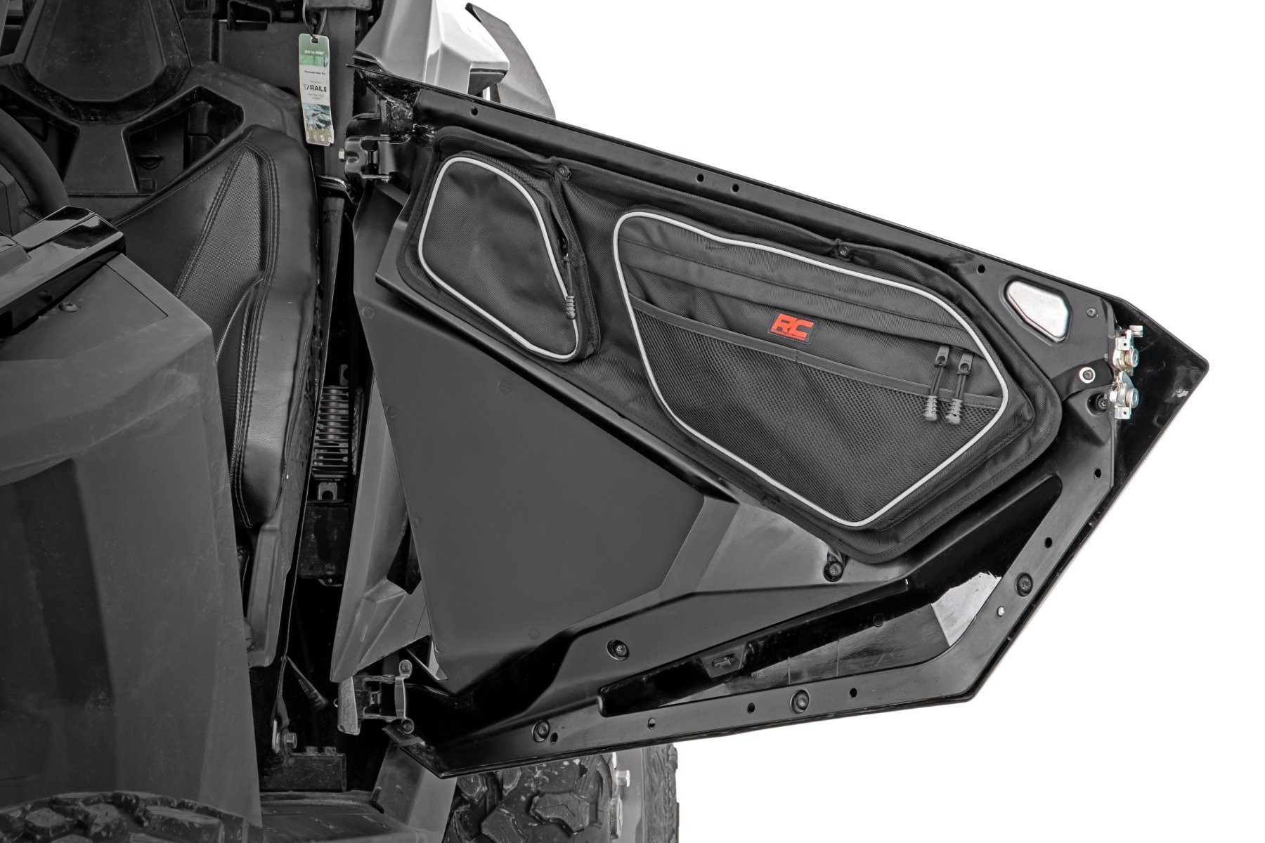 Rough Country Storage Bags | Front Door | Polaris RZR Pro R