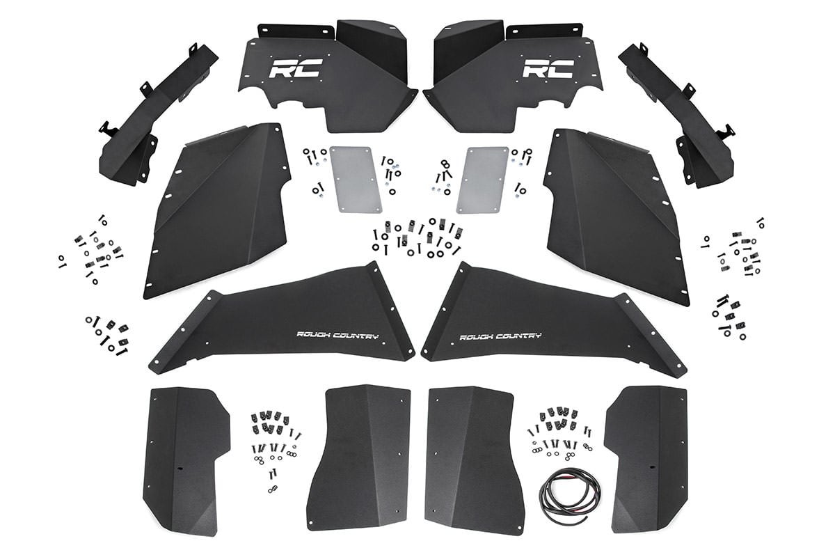 Rough Country Inner Fenders | FR & RR | Jeep Wrangler JK/Wrangler Unlimited  (2007-2018)