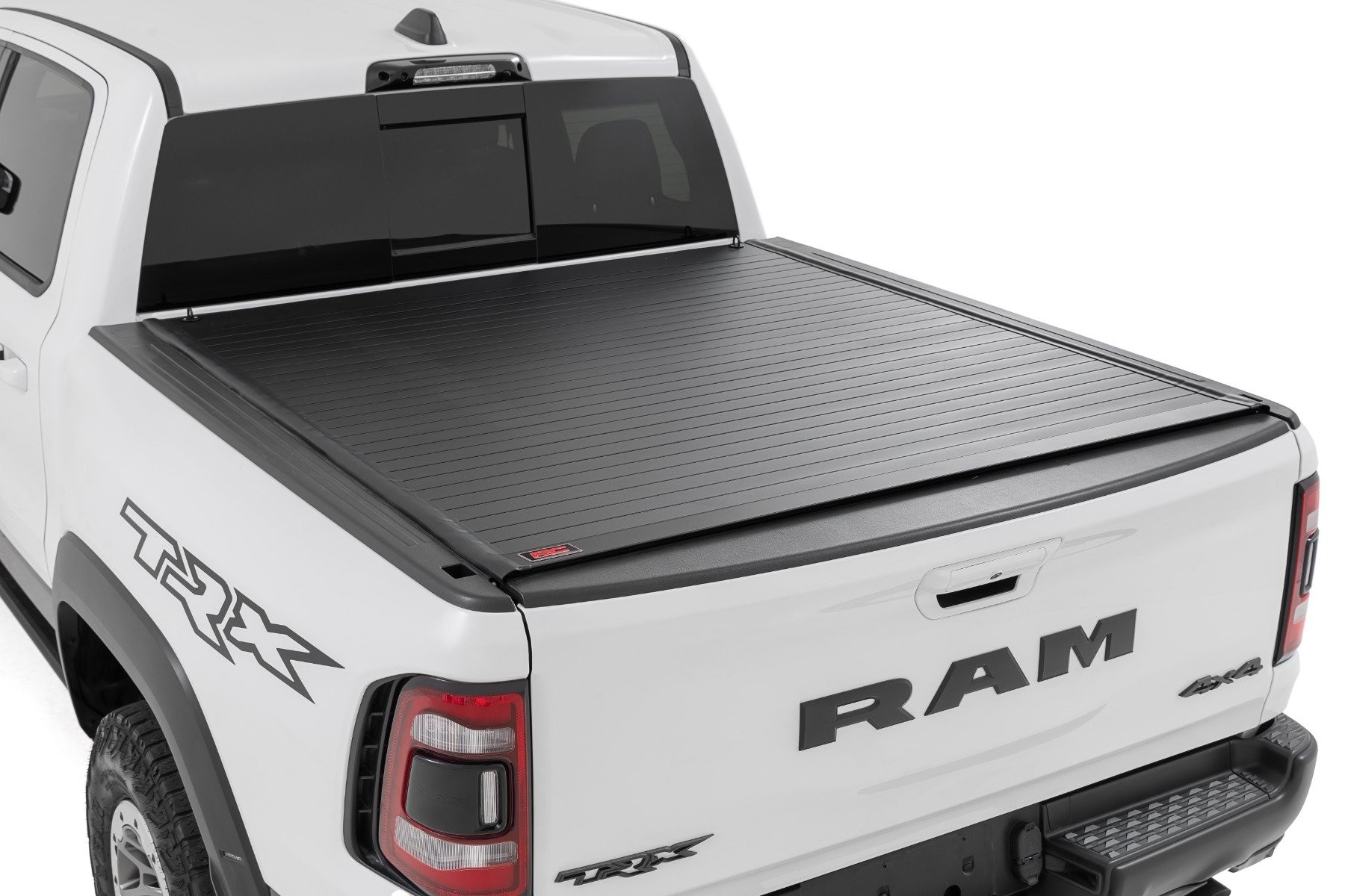 Rough Country Hard Roll Up Bed Cover | 5'7" Bed | Ram 1500 (19-25)/1500 TRX (21-24)