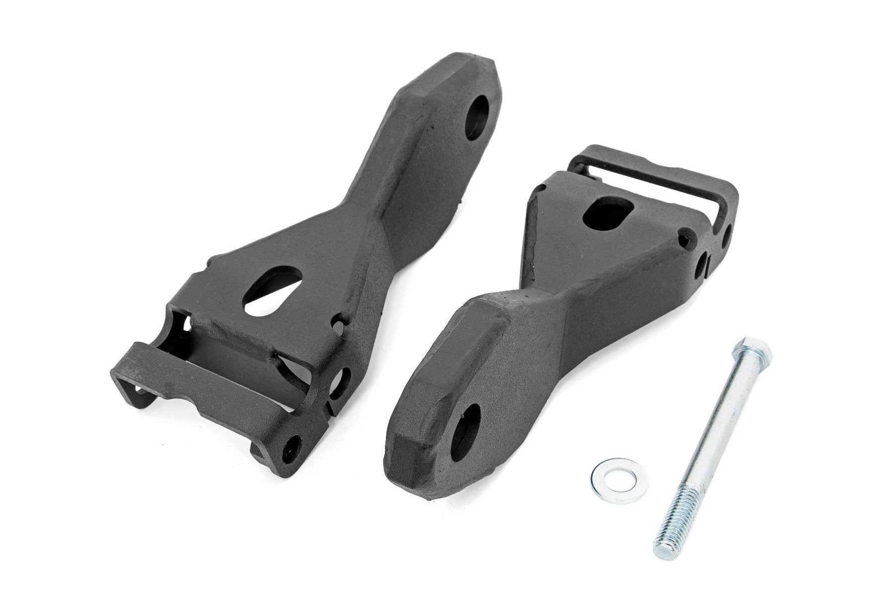 Rough Country Tow Hook Brackets | Chevy Silverado 1500 2WD/4WD (2014-2018 & Classic)