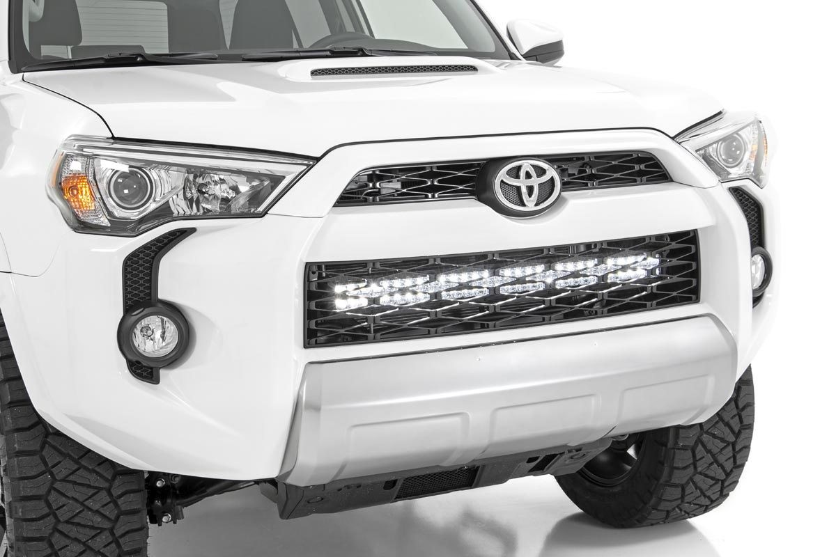 Rough Country LED Light Kit | Bumper Mount | 30" Spectrum Dual Row | Toyota 4Runner (14-20)