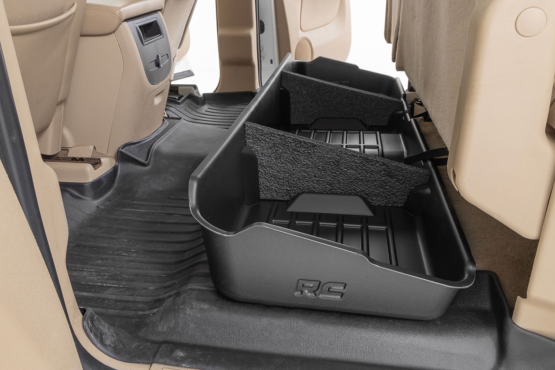 Rough Country Under Seat Storage | Crew Cab | Chevy/GMC 1500 (07-13)