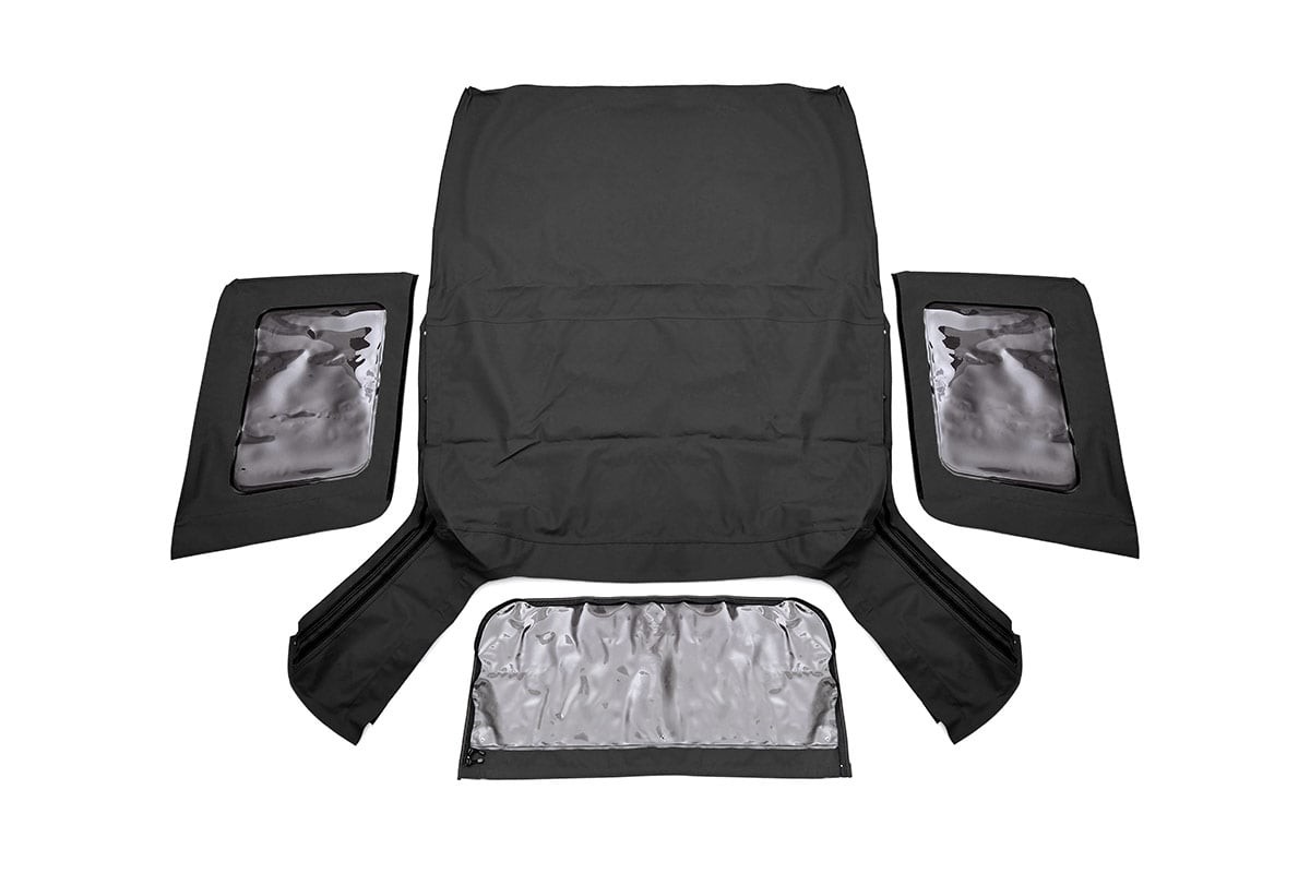 Rough Country Soft Top | Replacement | Black | 2 Door | Jeep Wrangler JK 4WD (2007-2009)