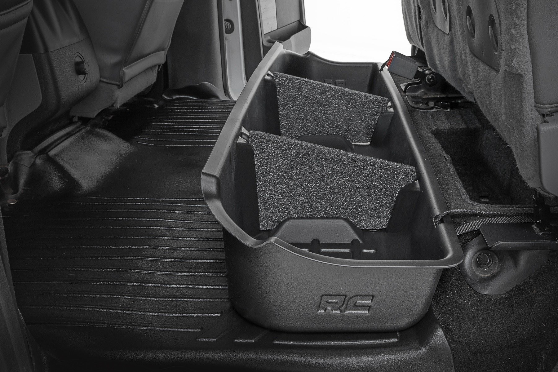 Rough Country Under Seat Storage | Crew Cab | Ford F-150 2WD/4WD (2009-2014)