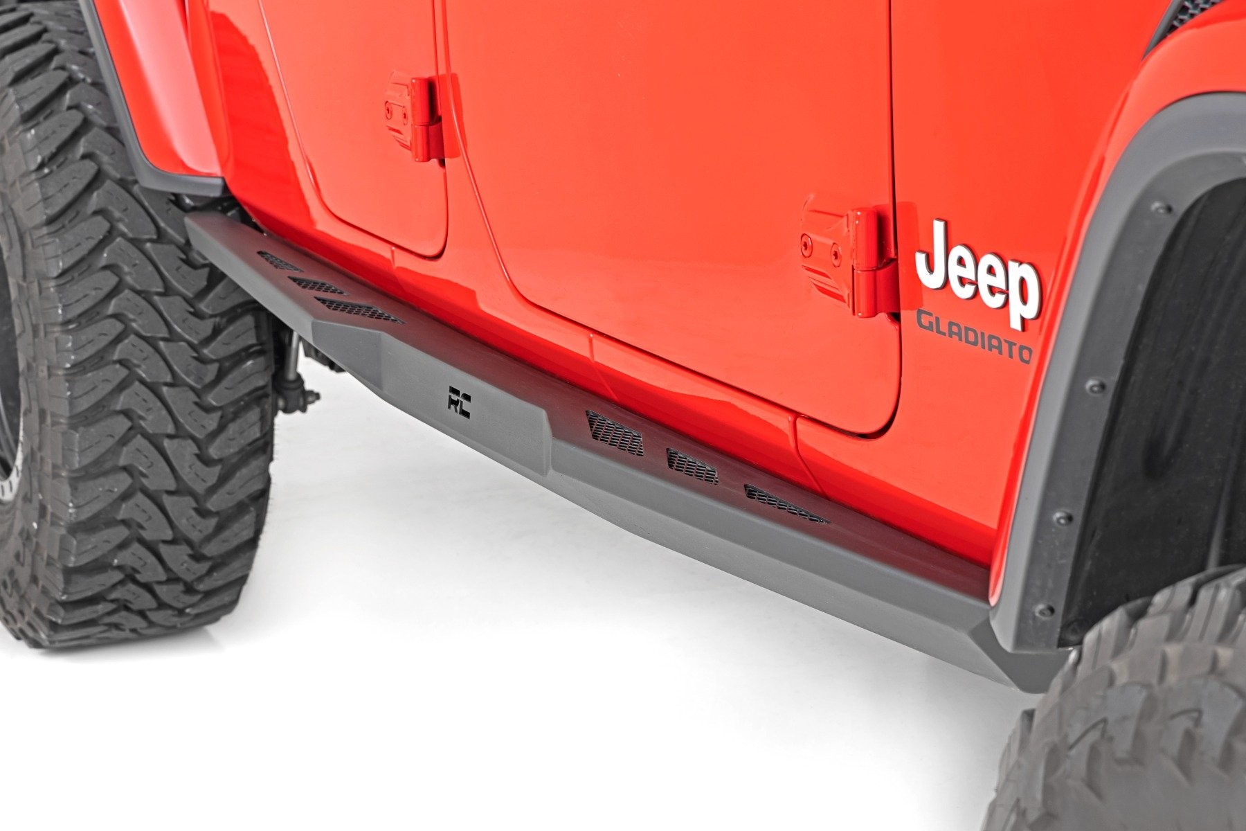 Rough Country Rock sliders | Heavy Duty | Jeep Gladiator JT 4WD (2020-2025)
