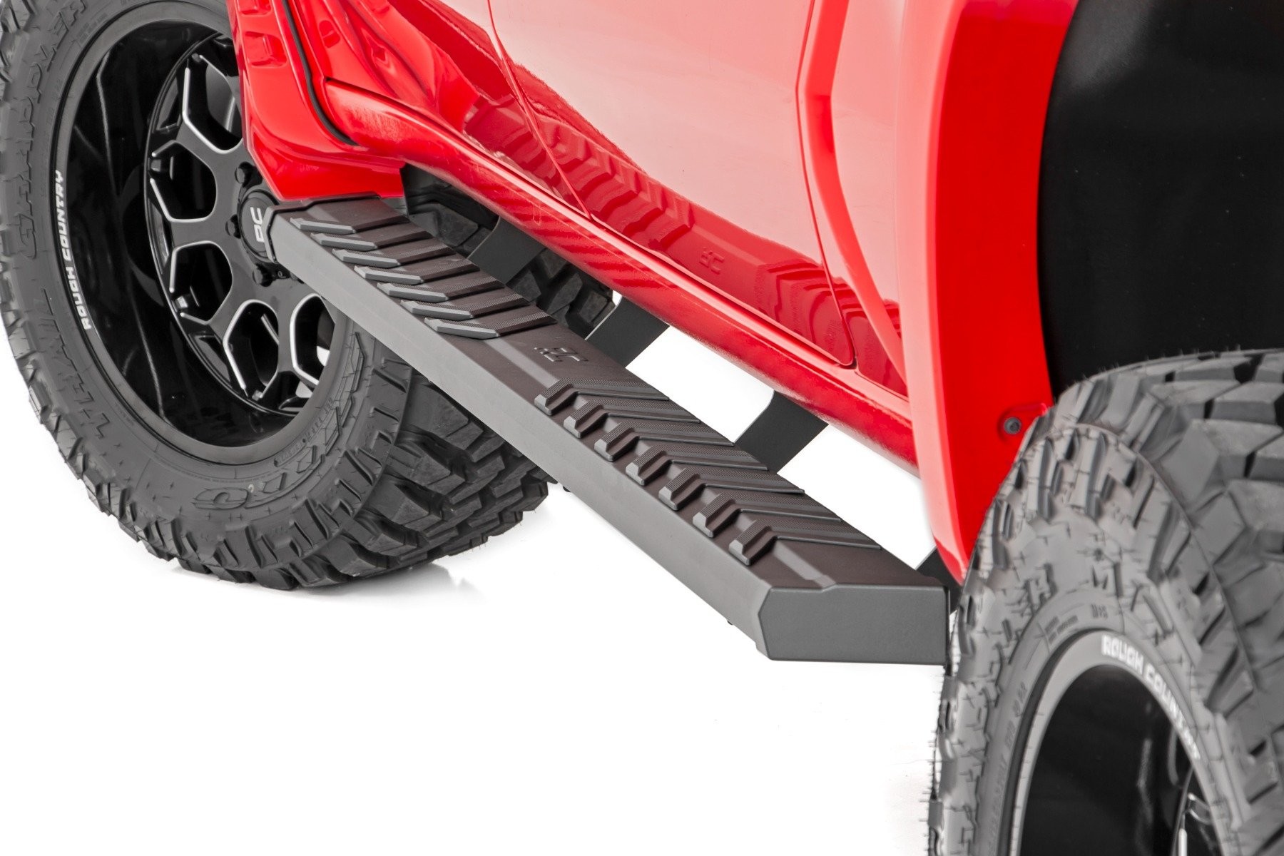 Rough Country BA2 Running Board | Side Step Bars | Chevy/GMC 1500/2500HD/3500HD (19-25 & Classic)