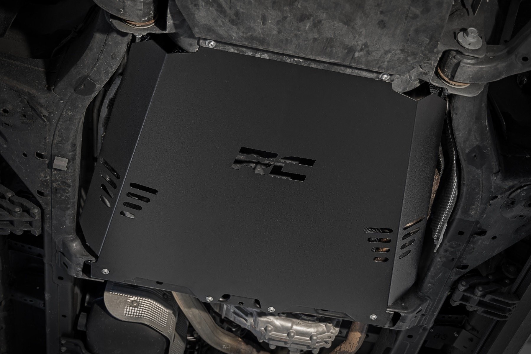 Rough Country Catalytic Converter Shield | Toyota Tundra 2WD/4WD (2022-2025)