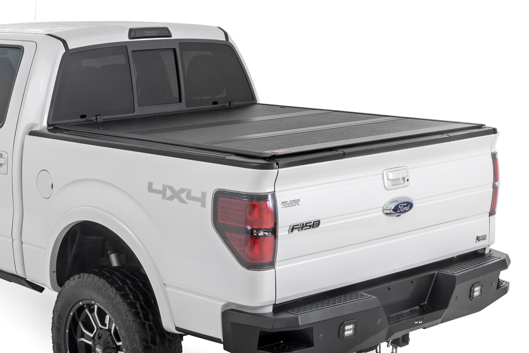 Rough Country Hard Low Profile Bed Cover | 5'7" Bed | Ford F-150 2WD/4WD (2004-2014)