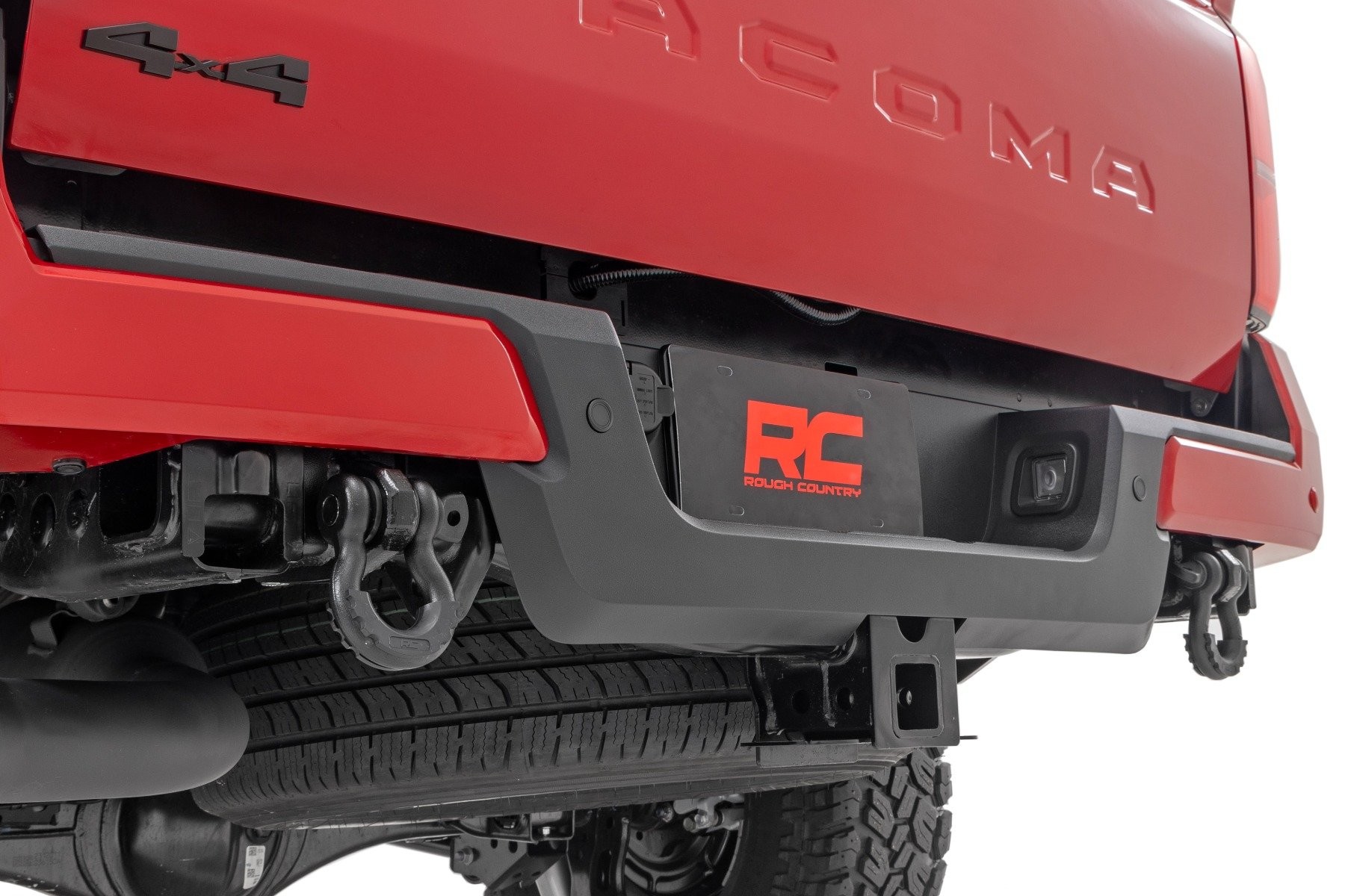 Rough Country Rear Shackle Kit | D-Ring Combo | Toyota Tacoma 2WD/4WD (2024-2025)