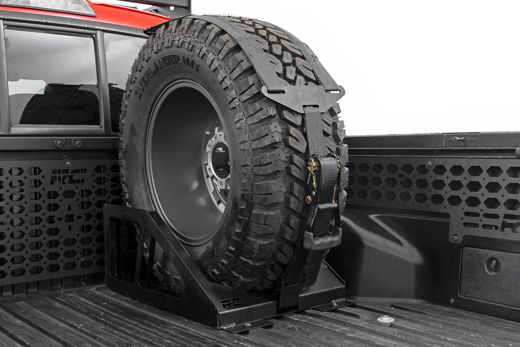 Rough Country Bed Mount Spare Tire Carrier | Universal | Multiple Makes & Models (Chevy/Dodge/Ford/GMC/Ram)