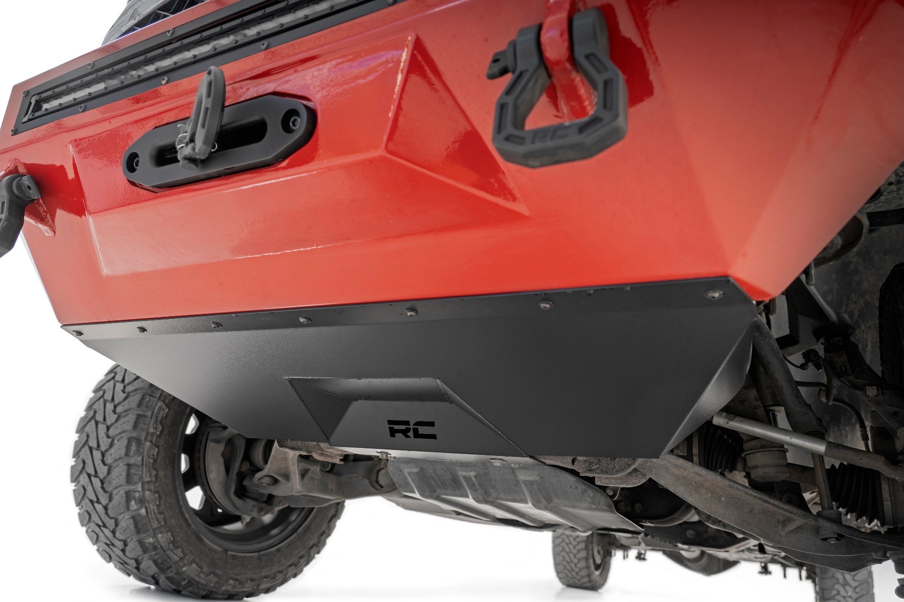Rough Country Skid Plate | Prerunner Bumper | Chevy Silverado 2500 HD 2WD/4WD (2007-2014)