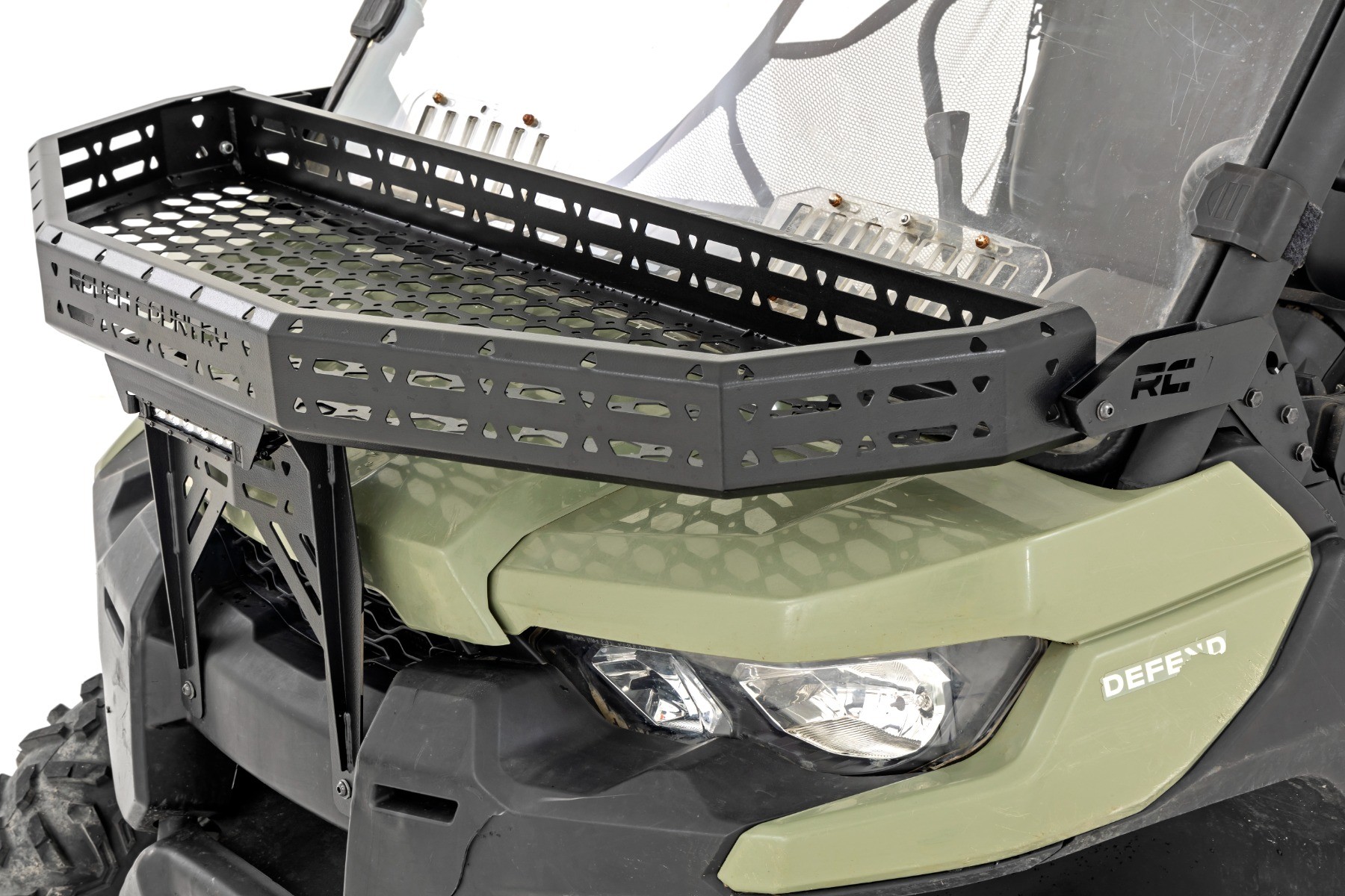 Rough Country Front Cargo Rack | Can-Am Defender HD 8/HD 9/HD 10