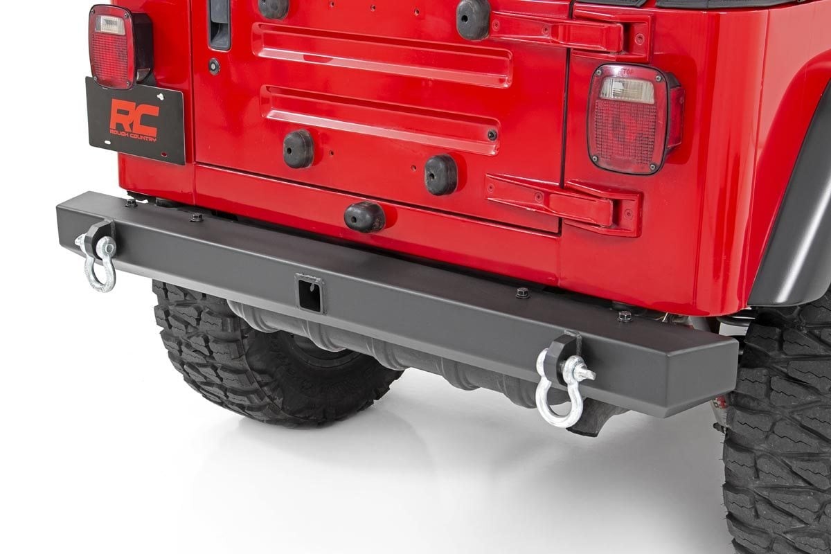 Rough Country Rear Bumper | Full Width | Jeep Wrangler TJ (97-06)/Wrangler Unlimited (04-06)