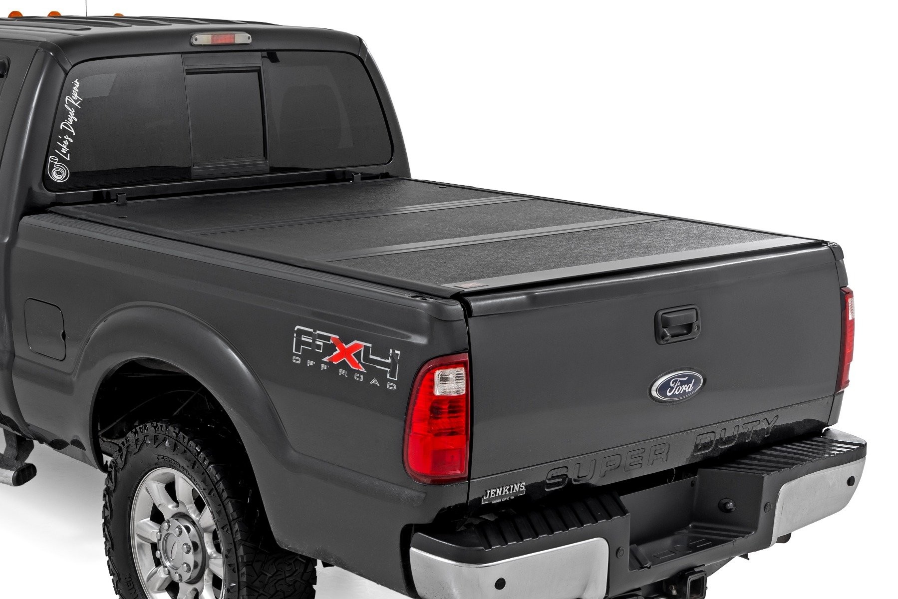 Rough Country Hard Low Profile Bed Cover | 6'10" Bed | Ford F-250/F-350 Super Duty (99-16)