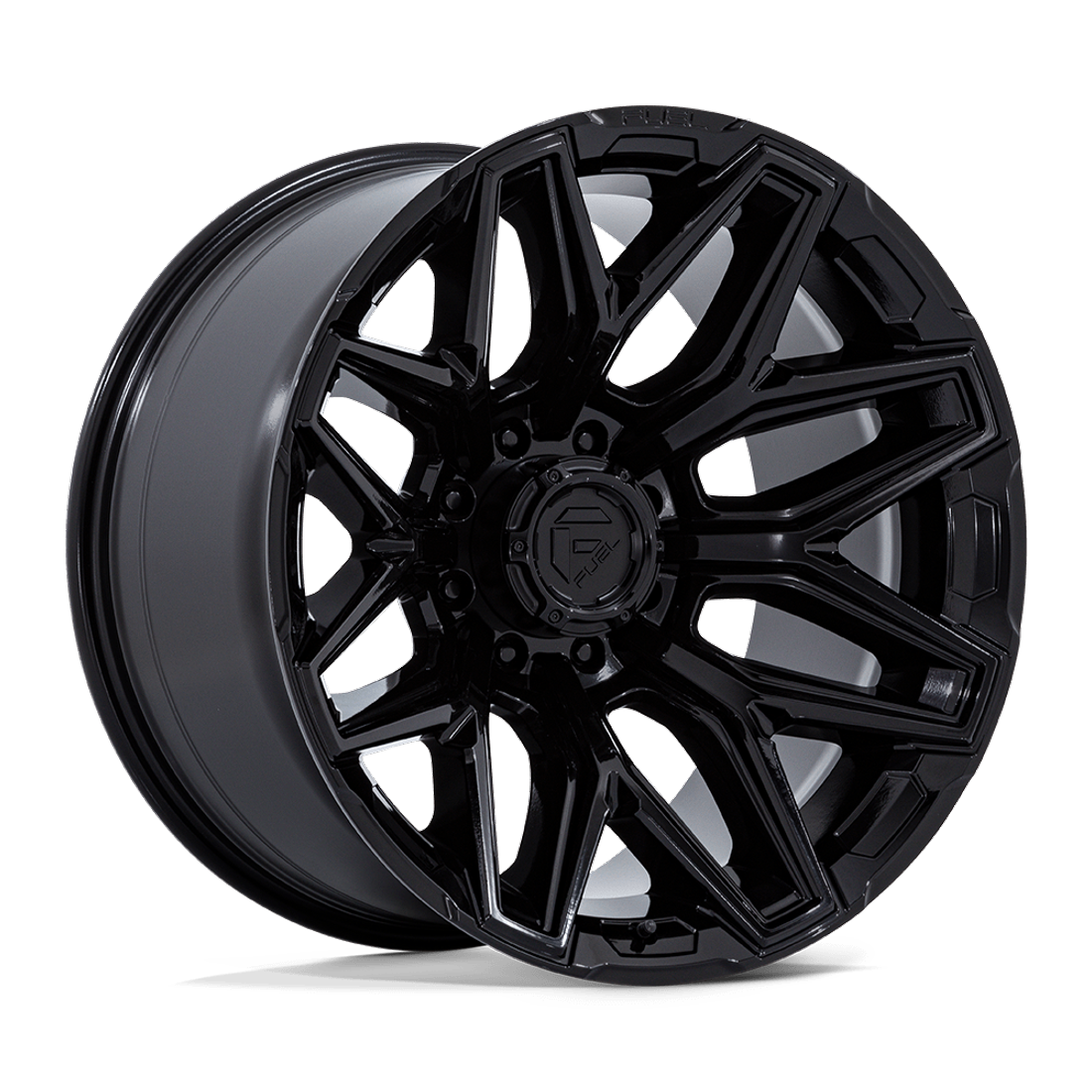 Fuel Offroad Wheels Flux FC854 Gloss Black 20x9 1mm Offset 8x180