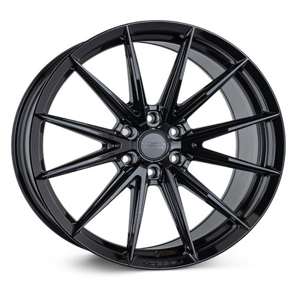 Vossen Wheels HFX-2 Gloss Black 17x9 0mm Offset 6x139.7 (6x5.5)