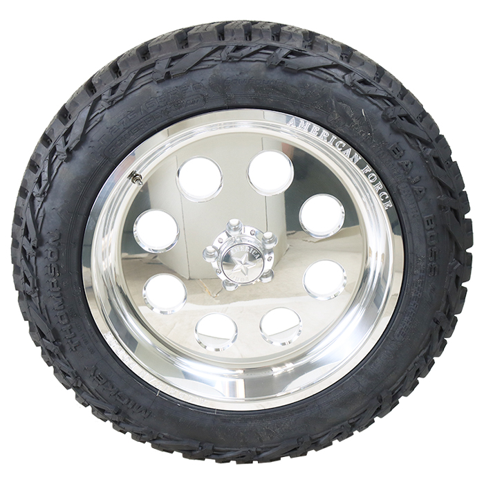 American Force 1 Classic Polished Mickey Thompson Baja Boss A/T