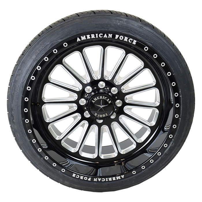 American Force F107 Idol Black Milled Nitto NT420V