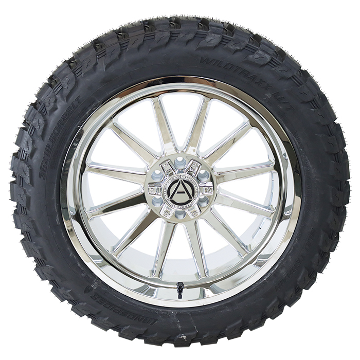 Artem Offroad A203 Seneca Chrome Landspider Wildtraxx M/T