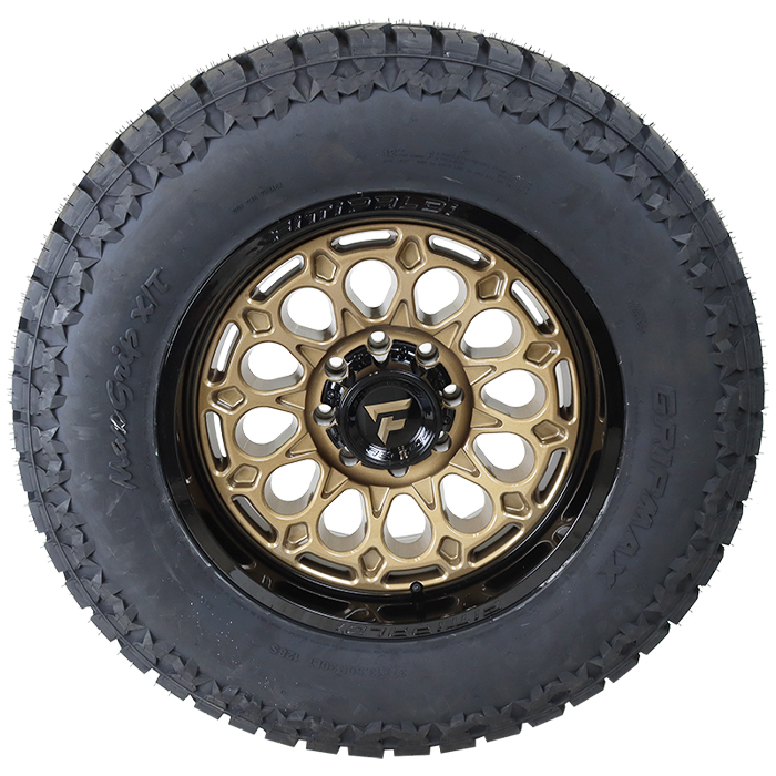 Fittipaldi FA22 Gloss Bronze Gloss Black Lip Gripmax Maxgrip X/T