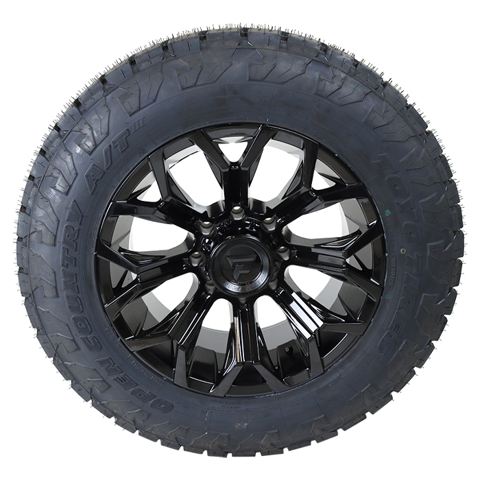 Fittipaldi FA21B Gloss Black Toyo Open Country A/T III