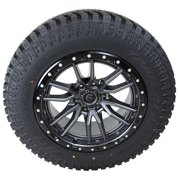Fuel D680 Rebel Anthracite Black Atturo Trail Blade X/T