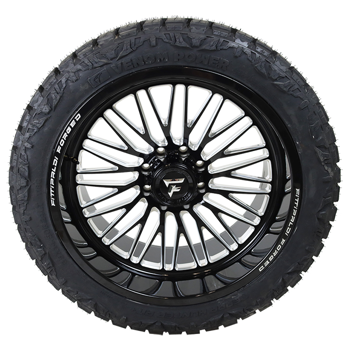 Fittipaldi Forged FTF505BM Gloss Black Milled Venom Power Terra Hunter R/T Plus