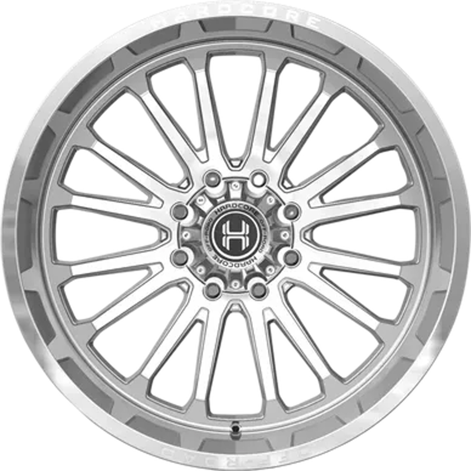 Hardcore Offroad Wheels Truth HC108 Chrome 22x12 -44mm Offset 8x180