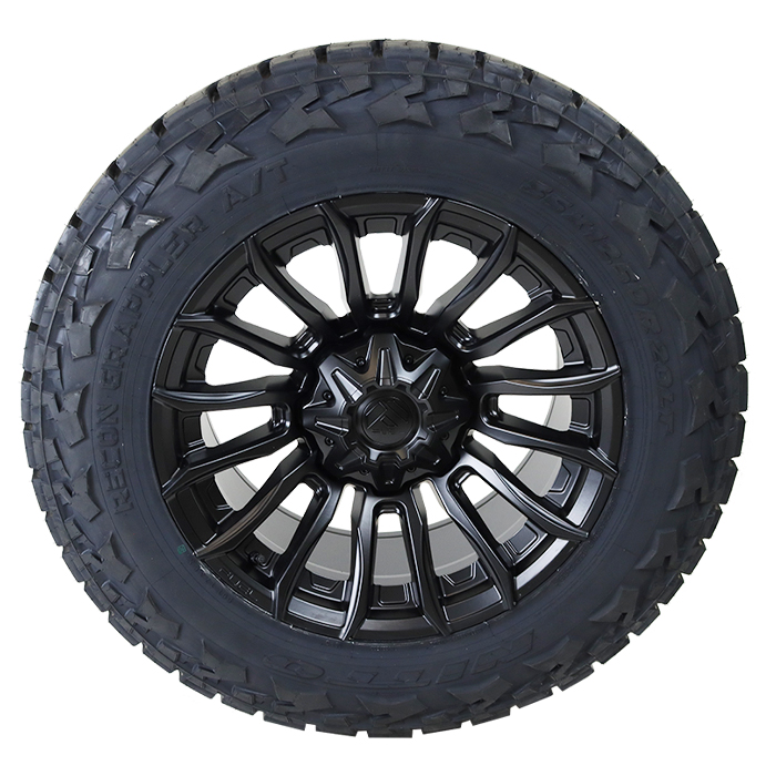 Fuel FC889 Blade Matte Black Nitto Recon Grappler A/T