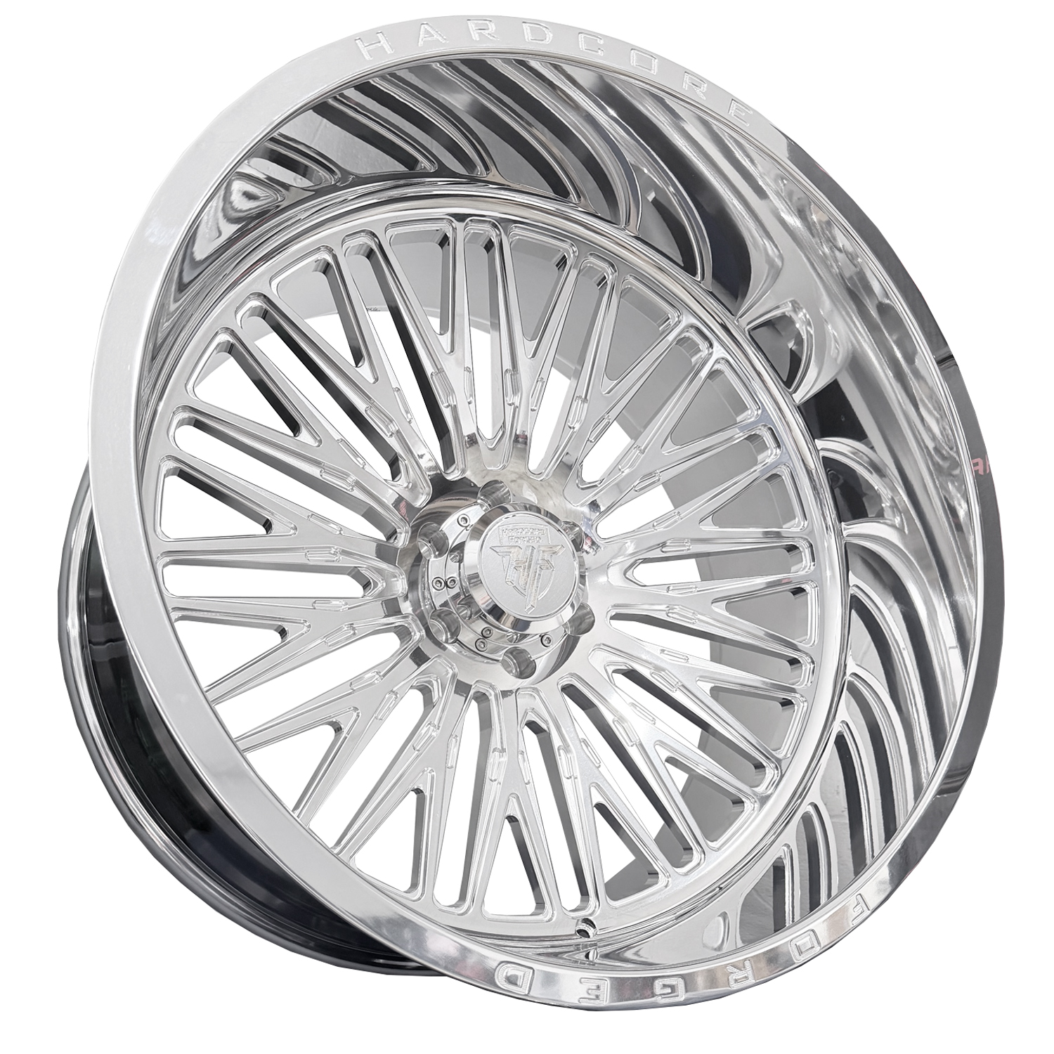 Hardcore Offroad Wheels HF Maga 47 Polished Forged 22x12 -44mm Offset 8x180