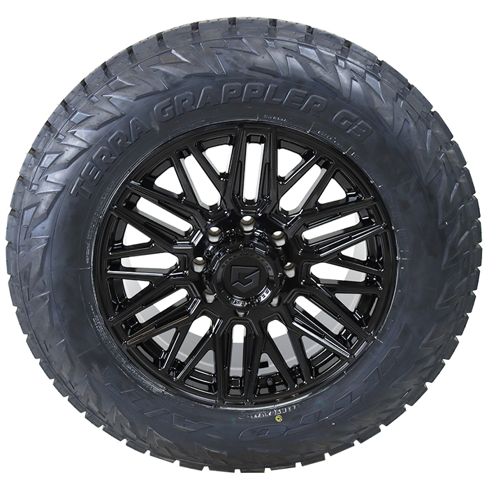 Gear Offroad 770B Edge Gloss Black Nitto Terra Grappler G3