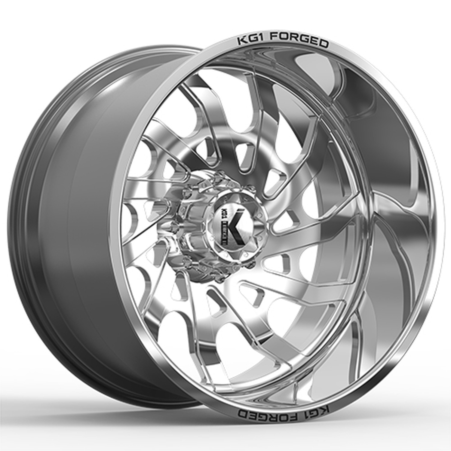 KG1 Forged Wheels Bounty KF006 Polished 26x16 -101mm Offset 5x127 (5x5),5x135,5x139.7 (5x5.5),6x135,6x139.7 (6x5.5)