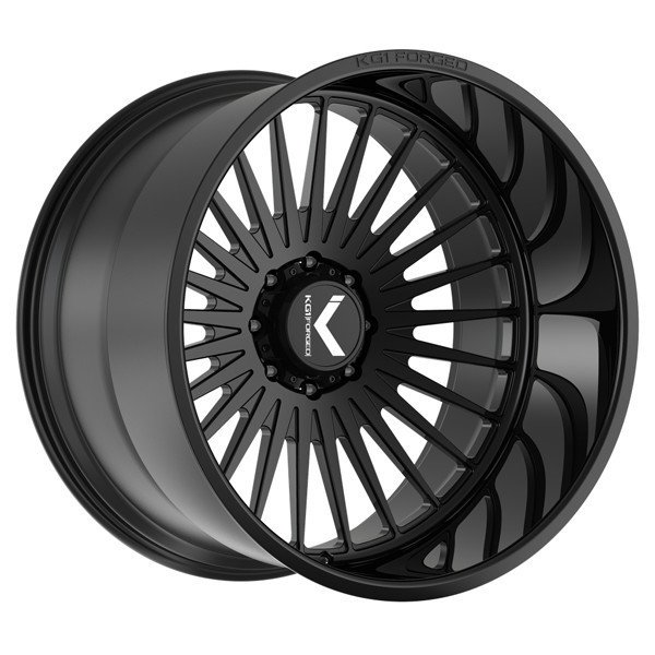 KG1 Forged Wheels Czar KC060 Gloss Black 26x12 -44mm Offset 8x180