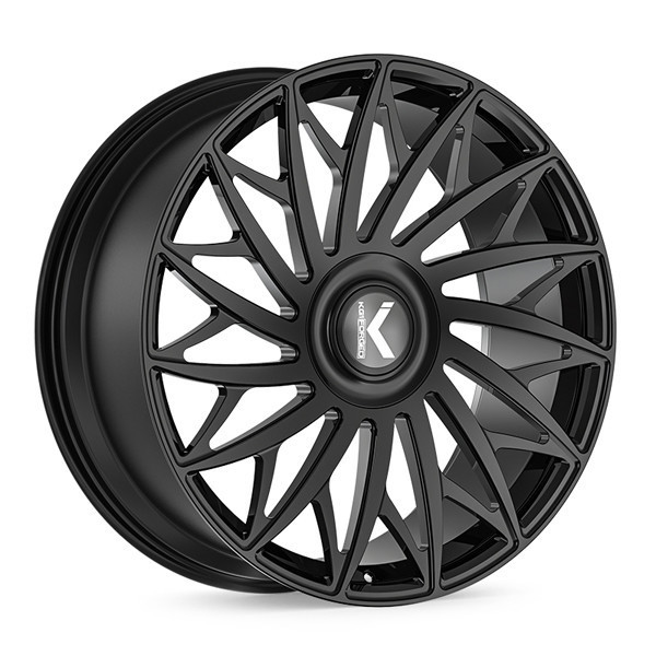 KG1 Forged Wheels Mantra KL084 Gloss Black 22x10.5 25mm Offset 5x115